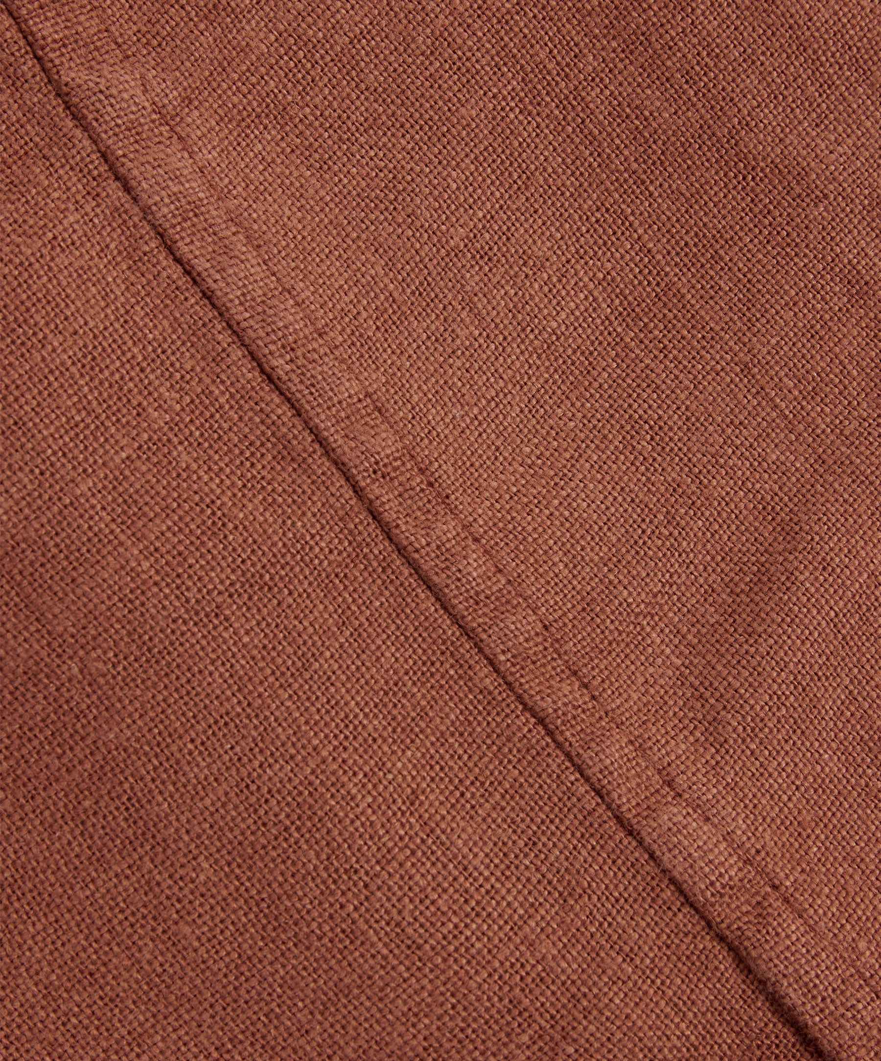 Repose Linen Bedcover - Cinnabar