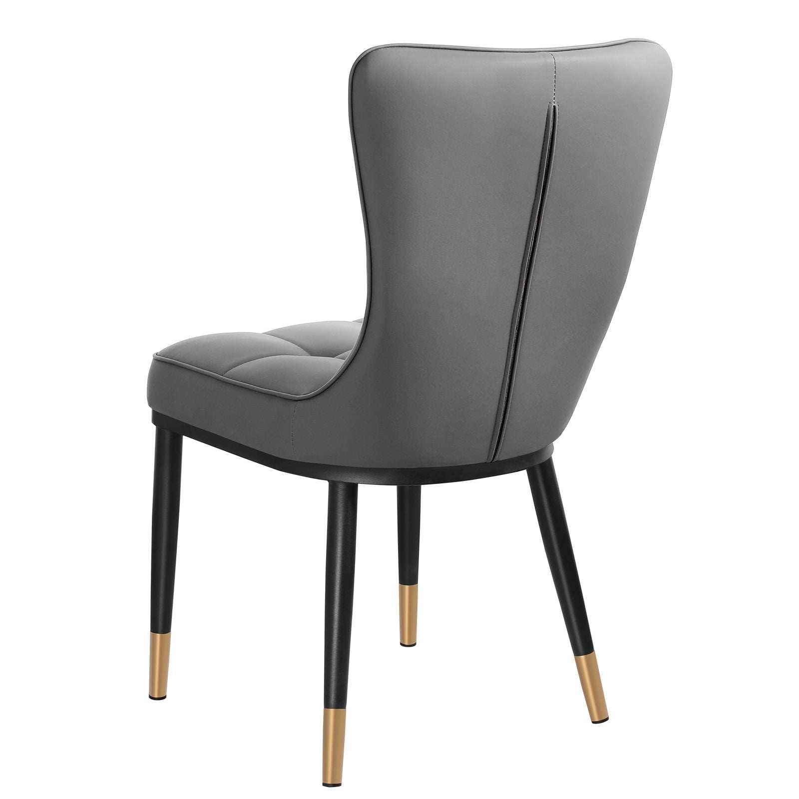 Faux Leather Upholstered Dining Chairs Set of 2/4