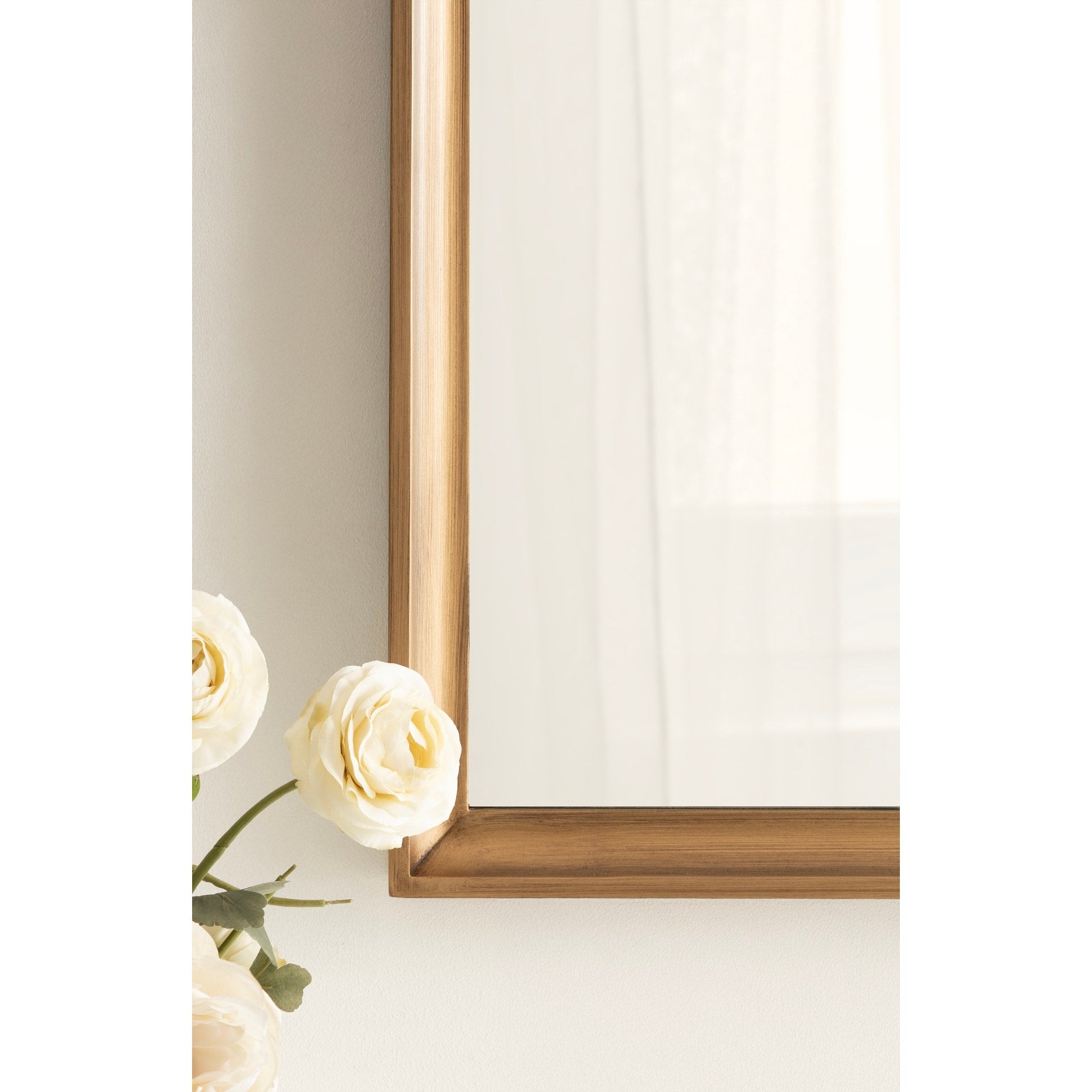 Kate and Laurel Hatherleigh Arch Wood Wall Mirror