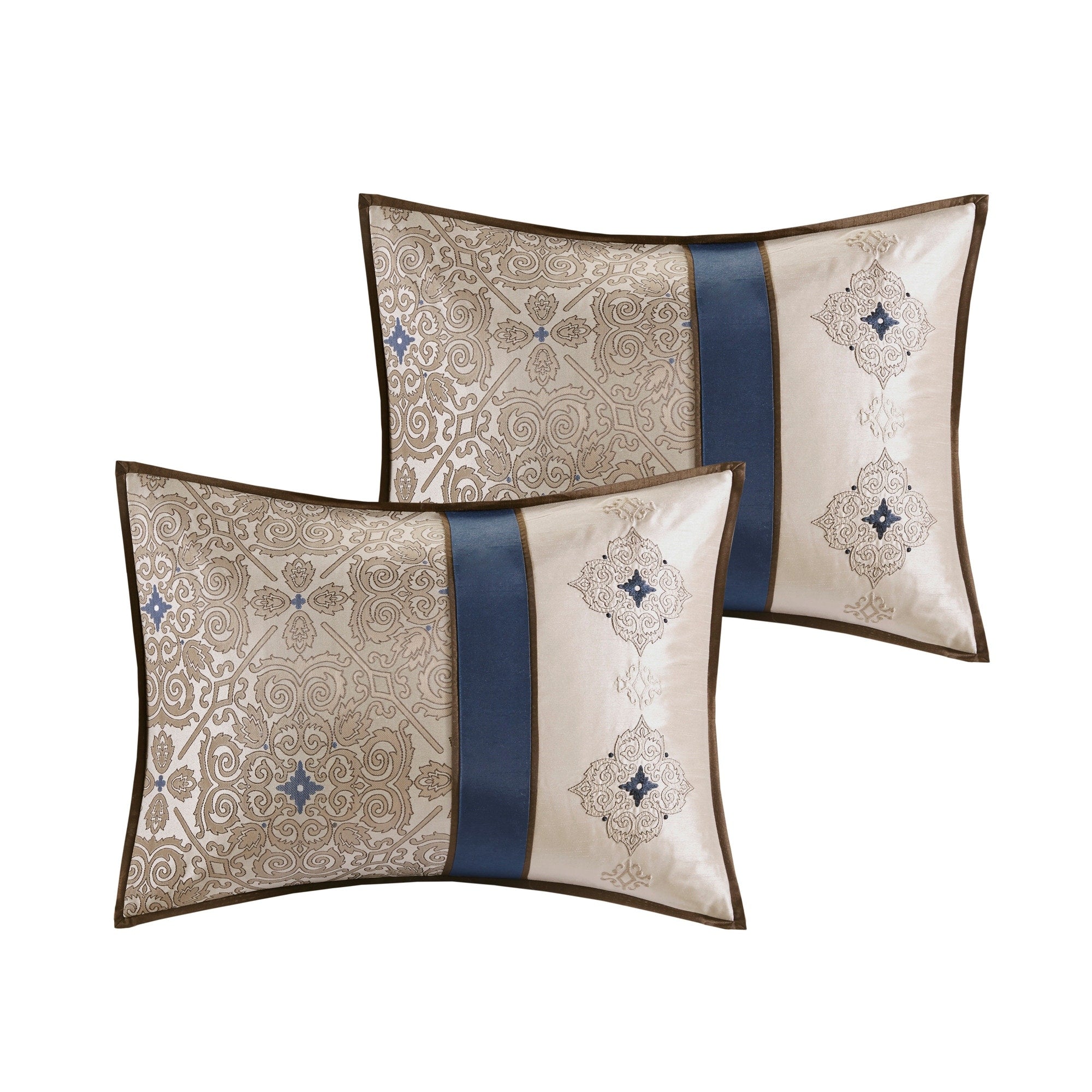 Madison Park Essentials Parker Jacquard Embroidered Pieced 24 Piece Room in a Bag