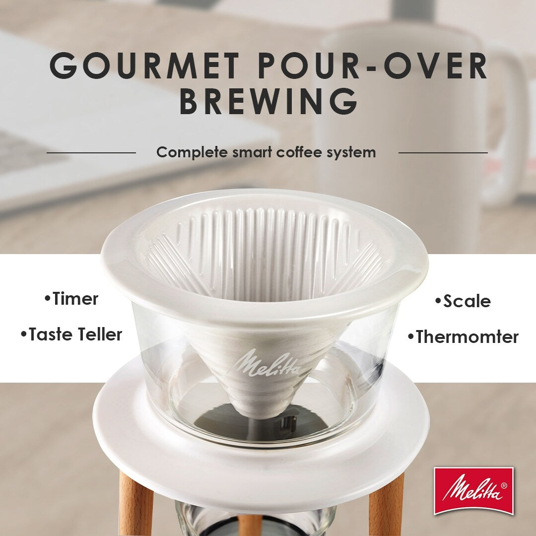 Melitta Senz V Connected Smart Pour-Over Coffee System