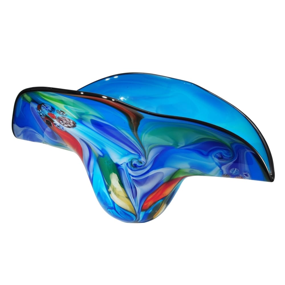 Metamorphic Hand Blown Art Glass Bowl