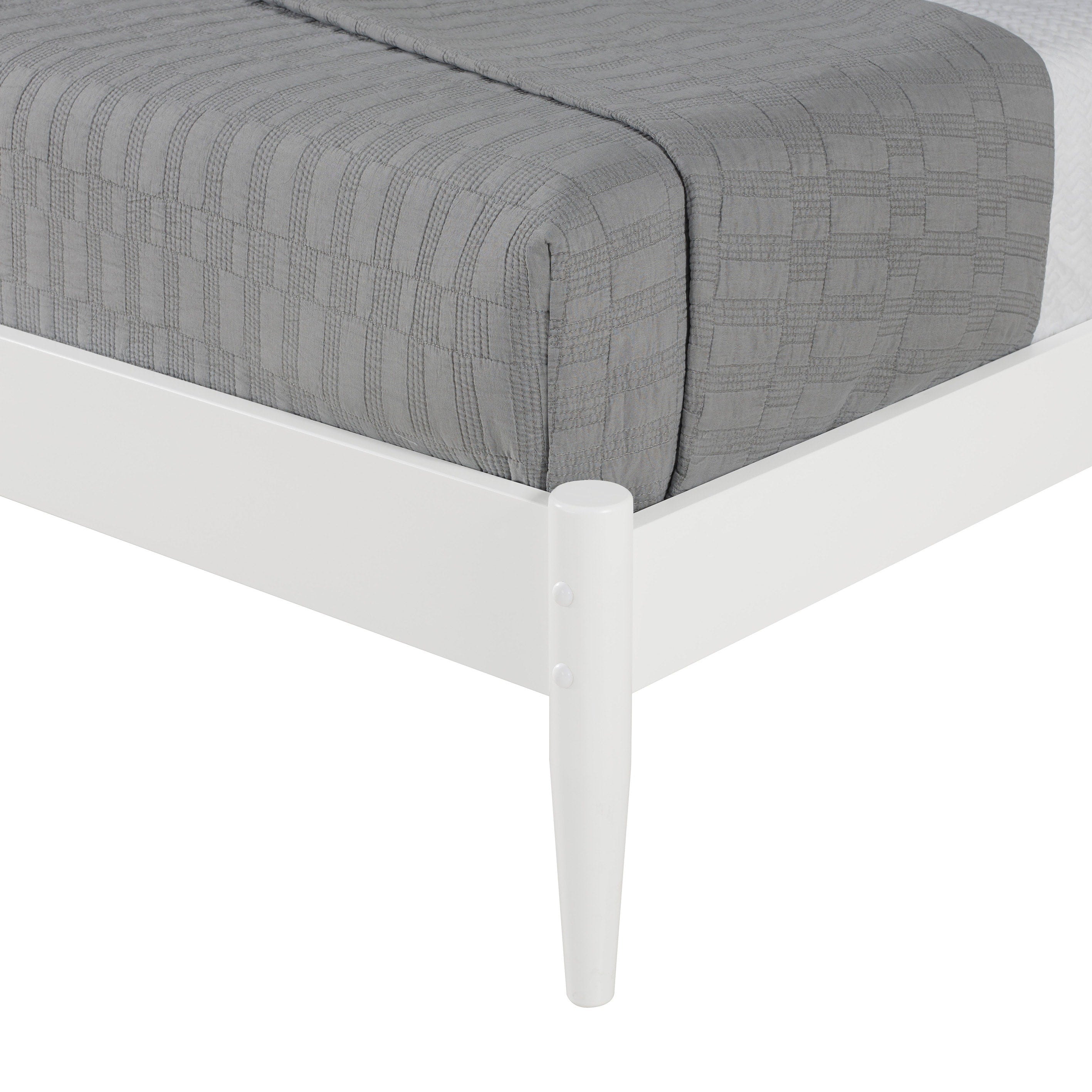 Mid-Century Panel Bed