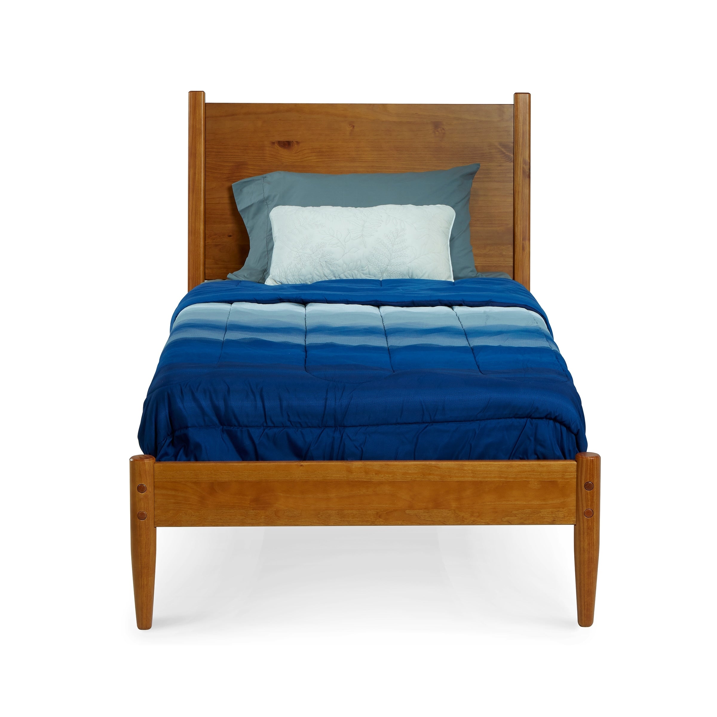 Mid-Century Panel Bed