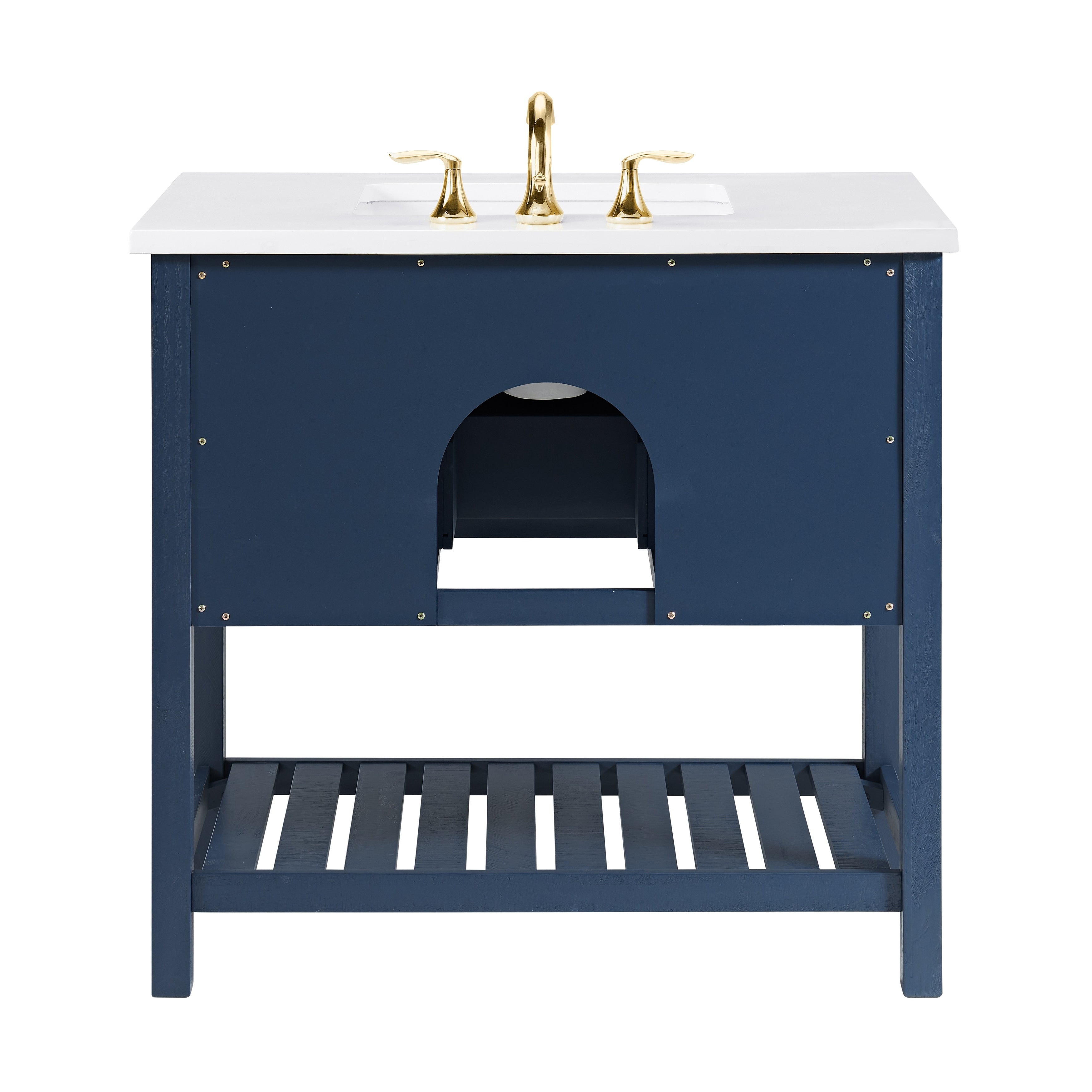 Monterey 37 Farmhouse Single Bathroom Vanity with Top