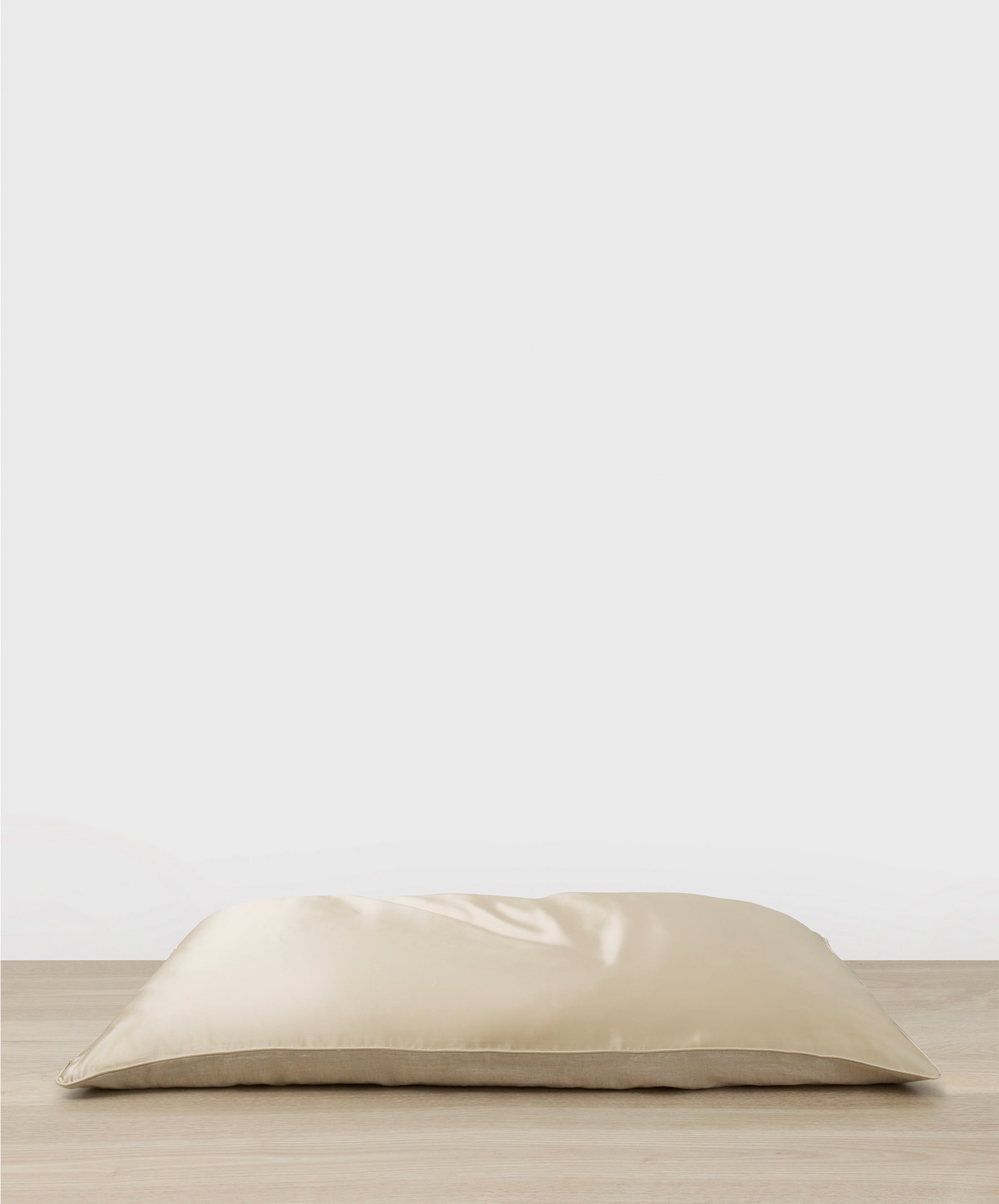Silk Linen Flip Pillowcase - Natural