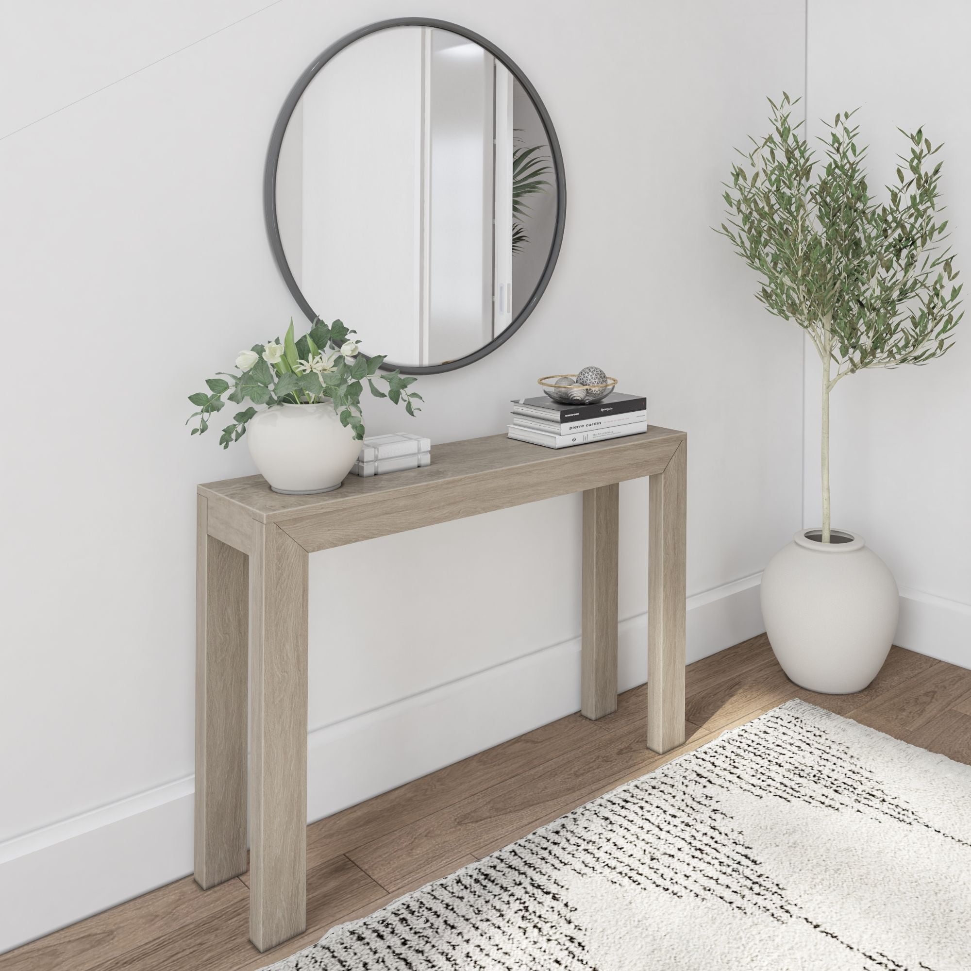 Plank and Beam Modern Console Table - 46