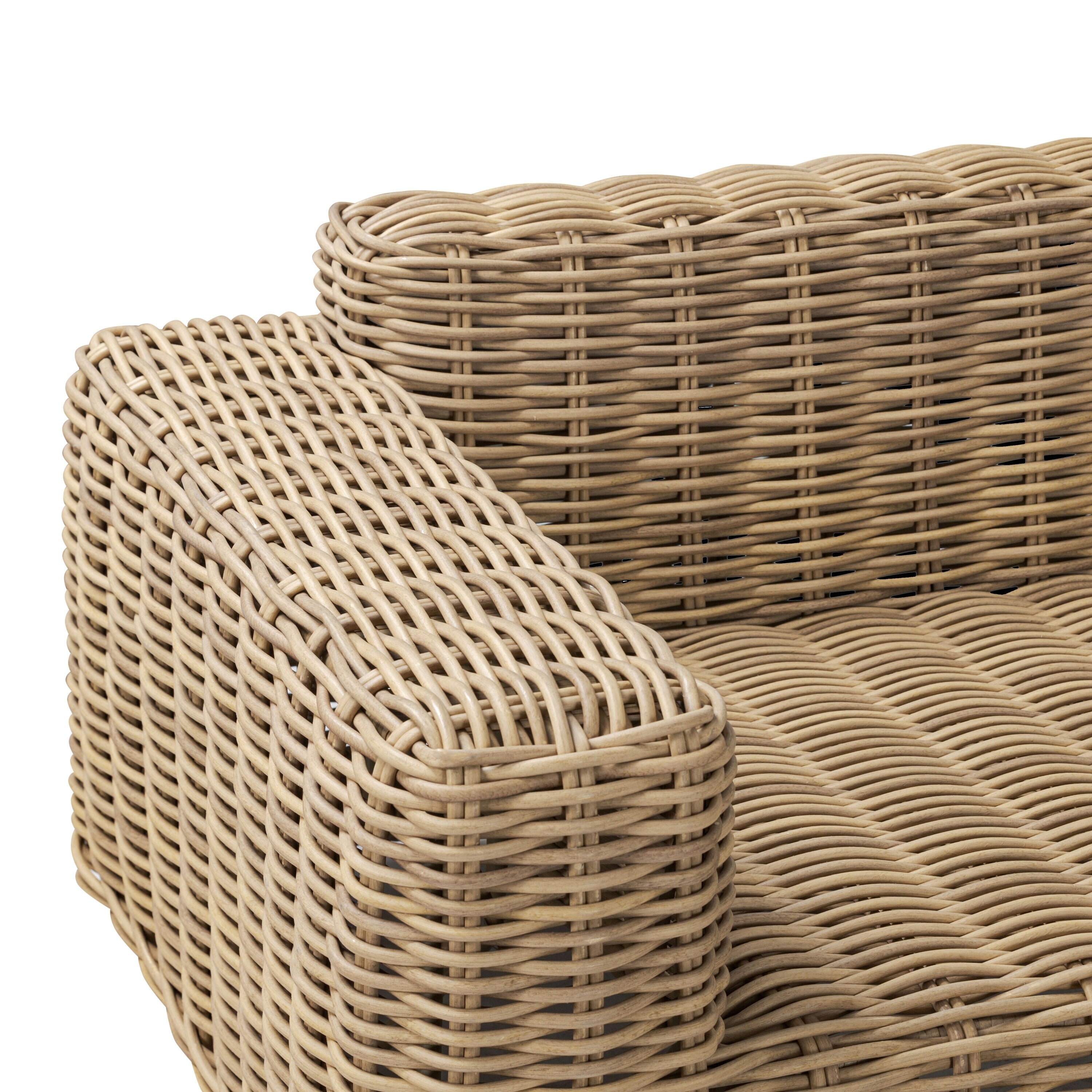 Poly & Bark Puglia Outdoor/Patio Corner Sectional Set with Coffee Table