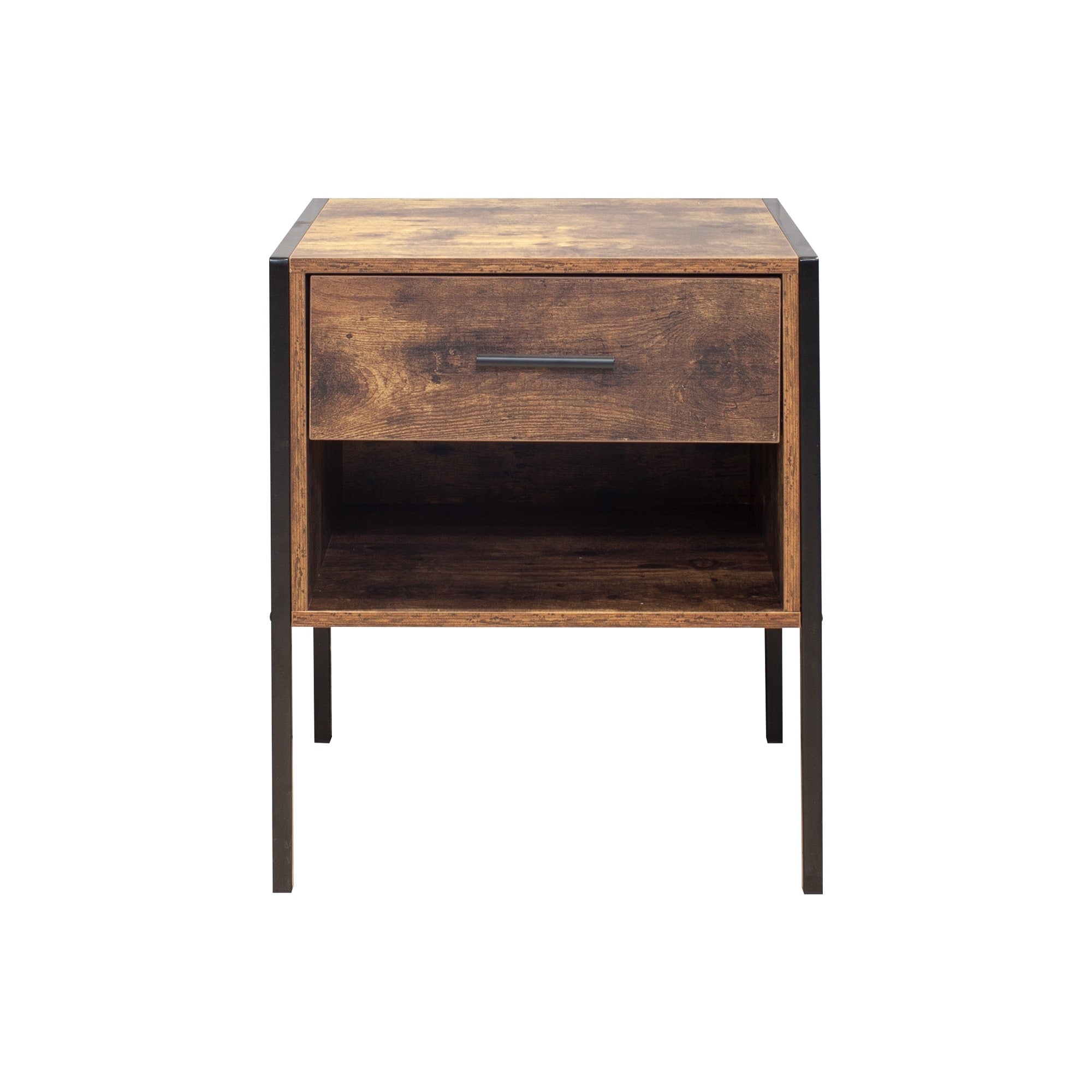 Industrial-style Nightstand (Set of 2)