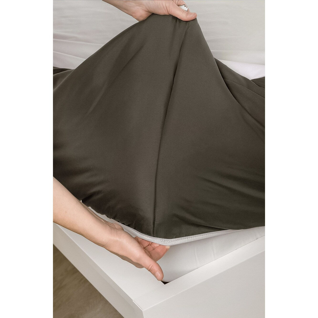 Siscovers Pewter Bunkie Deluxe Zipper Bedding Set