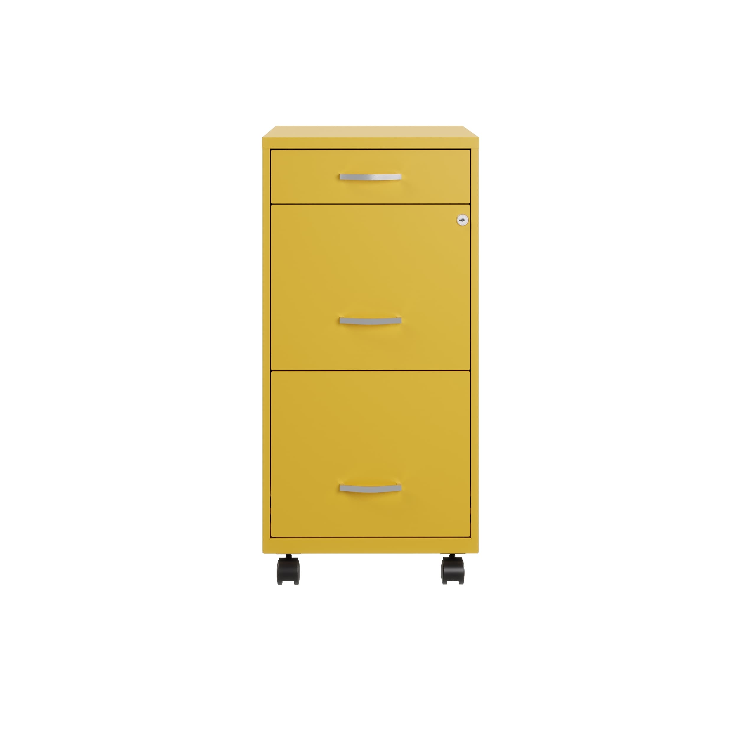 Space Solutions 18 Deep 3 Drawer Metal File Cabinet