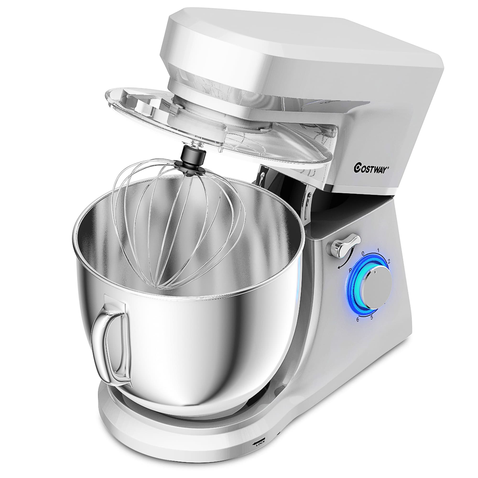 Stand Mixer 7.5 Qt 6 Speed Tilt-Head Electric Mixer with Beater
