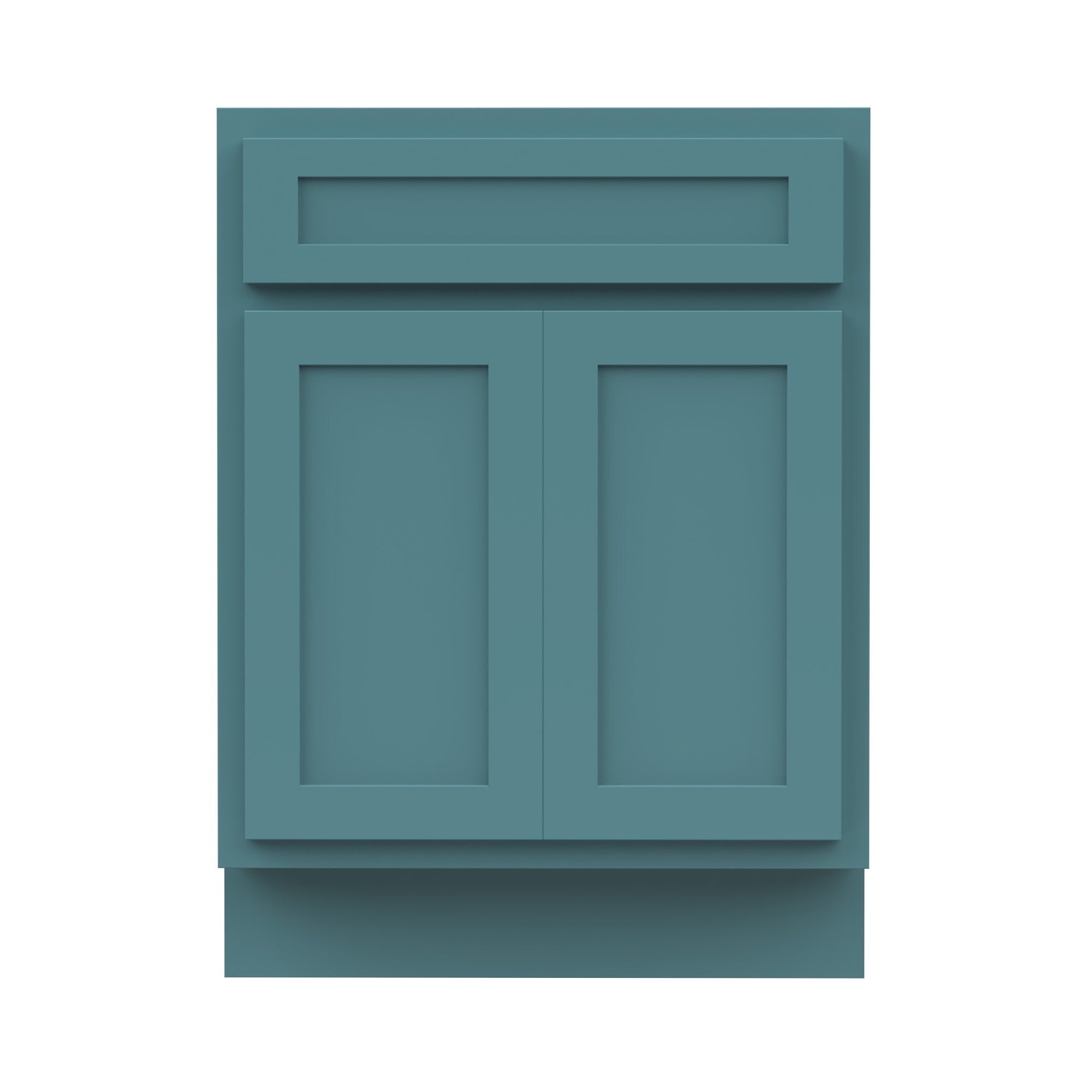 Vanity Art 24-inch Solid Wood Single Sink Bathroom Vanity Cabinet