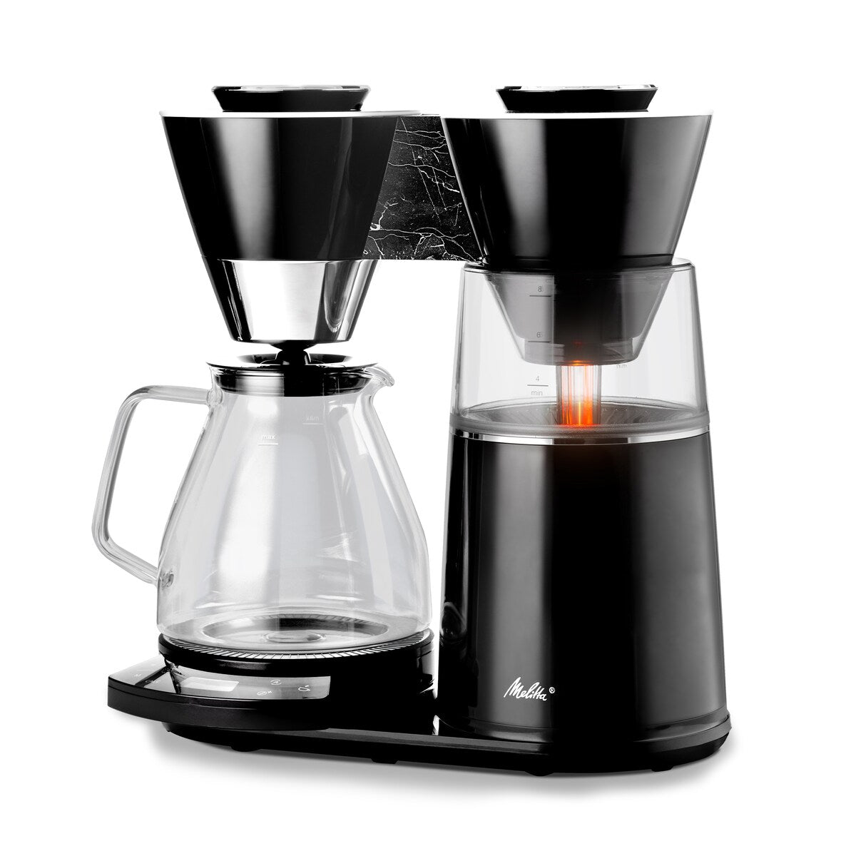 Vision 12-Cup Luxe Drip Coffee Maker with Revolving Dashboard