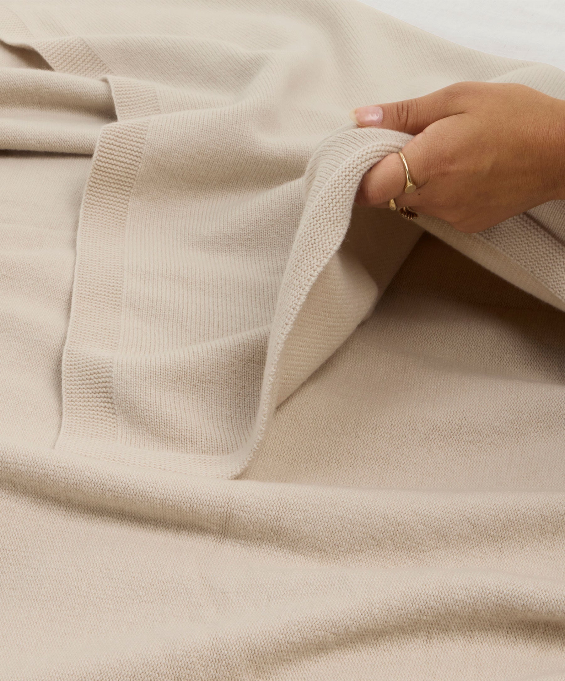 100% NZ Merino Wool Blanket - Oatmeal