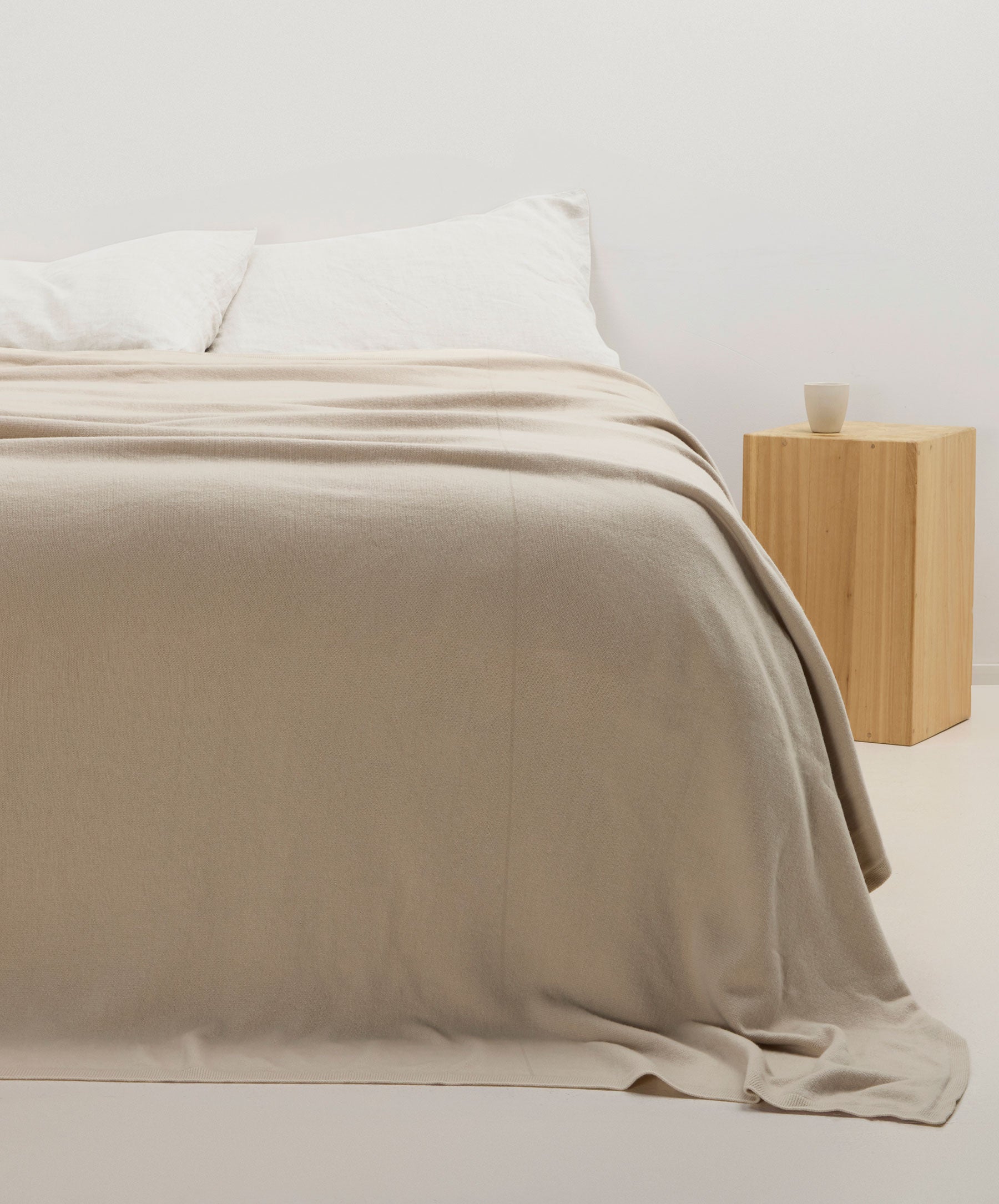 100% NZ Merino Wool Blanket - Oatmeal