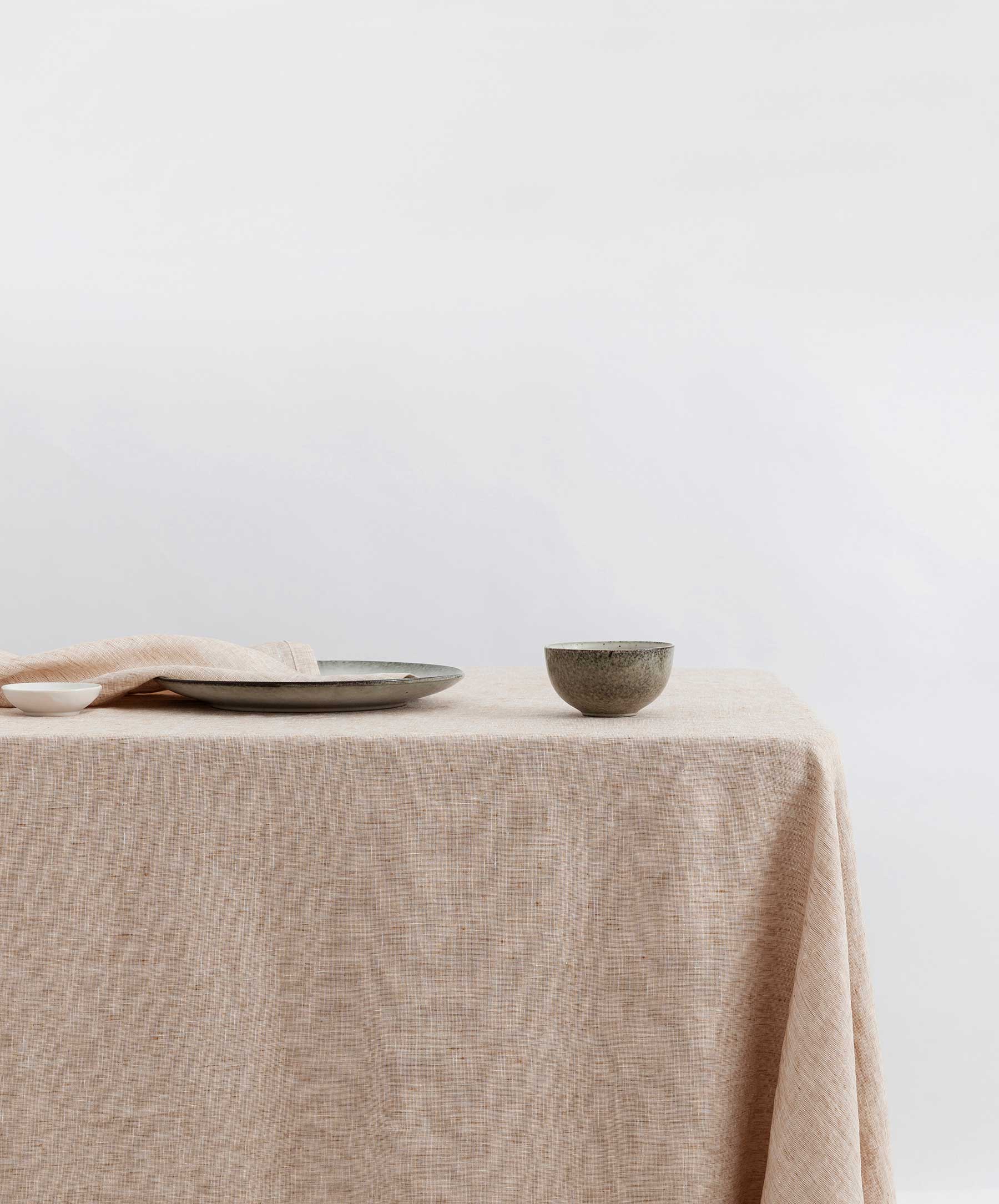 Linen Tablecloth - Cinnamon