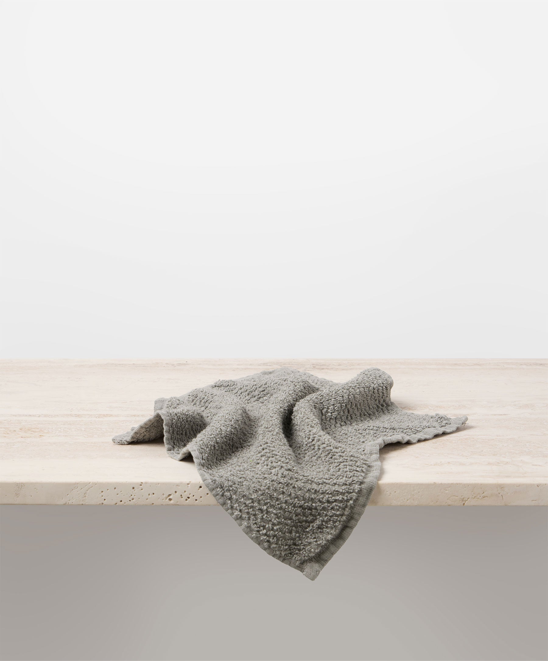 Pure Linen Wash Cloth - Pebble