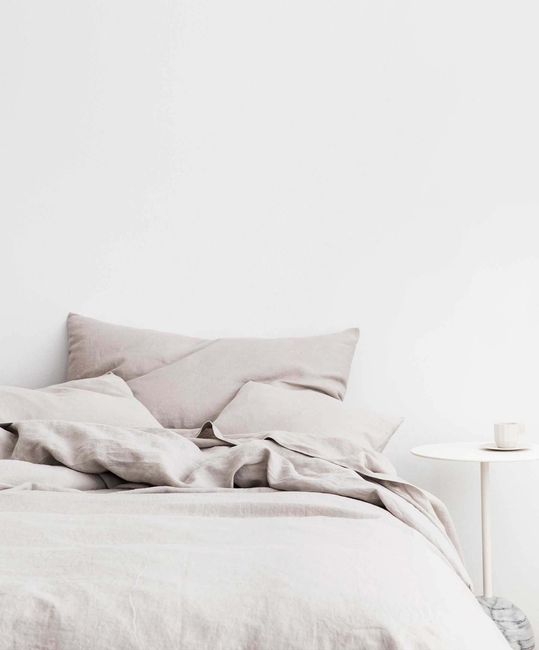 Linen Sheet Set with Pillowcases - Smoke Gray