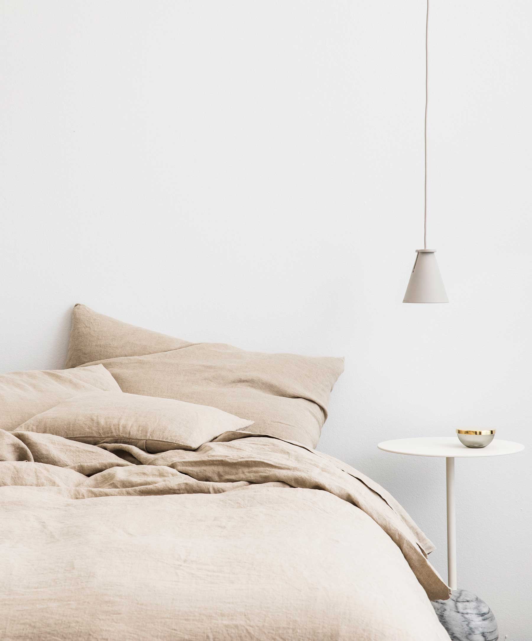 Linen Sheet Set with Pillowcases - Natural