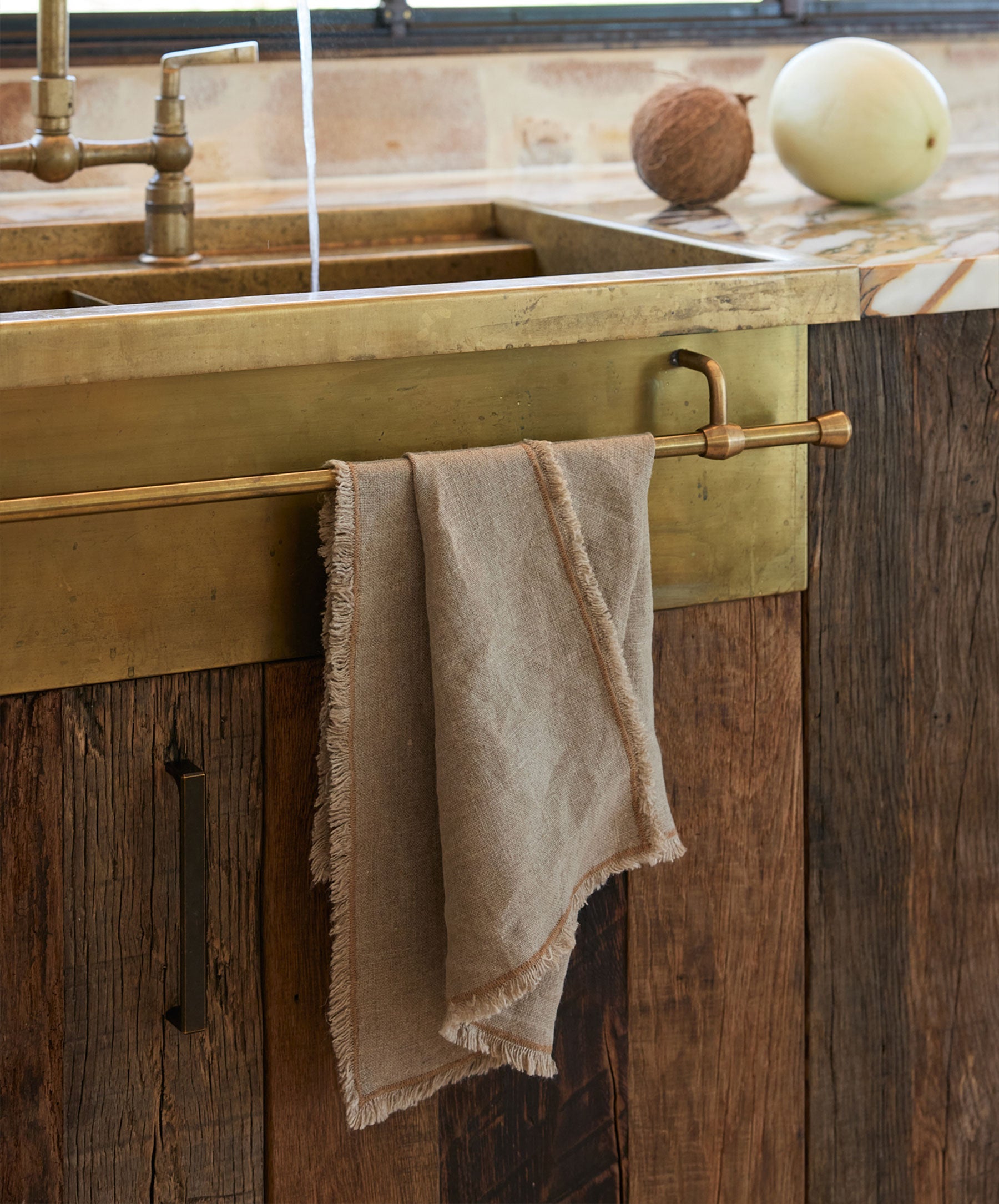Fia Kitchen Towel - Bronze