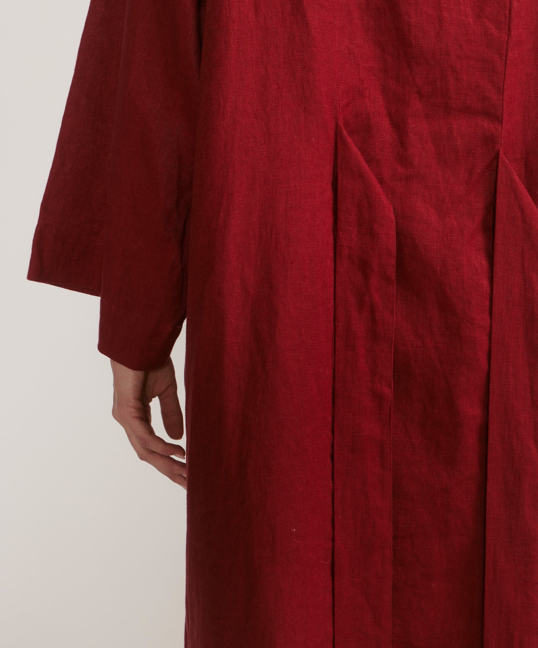 Linen Robe - Rouge