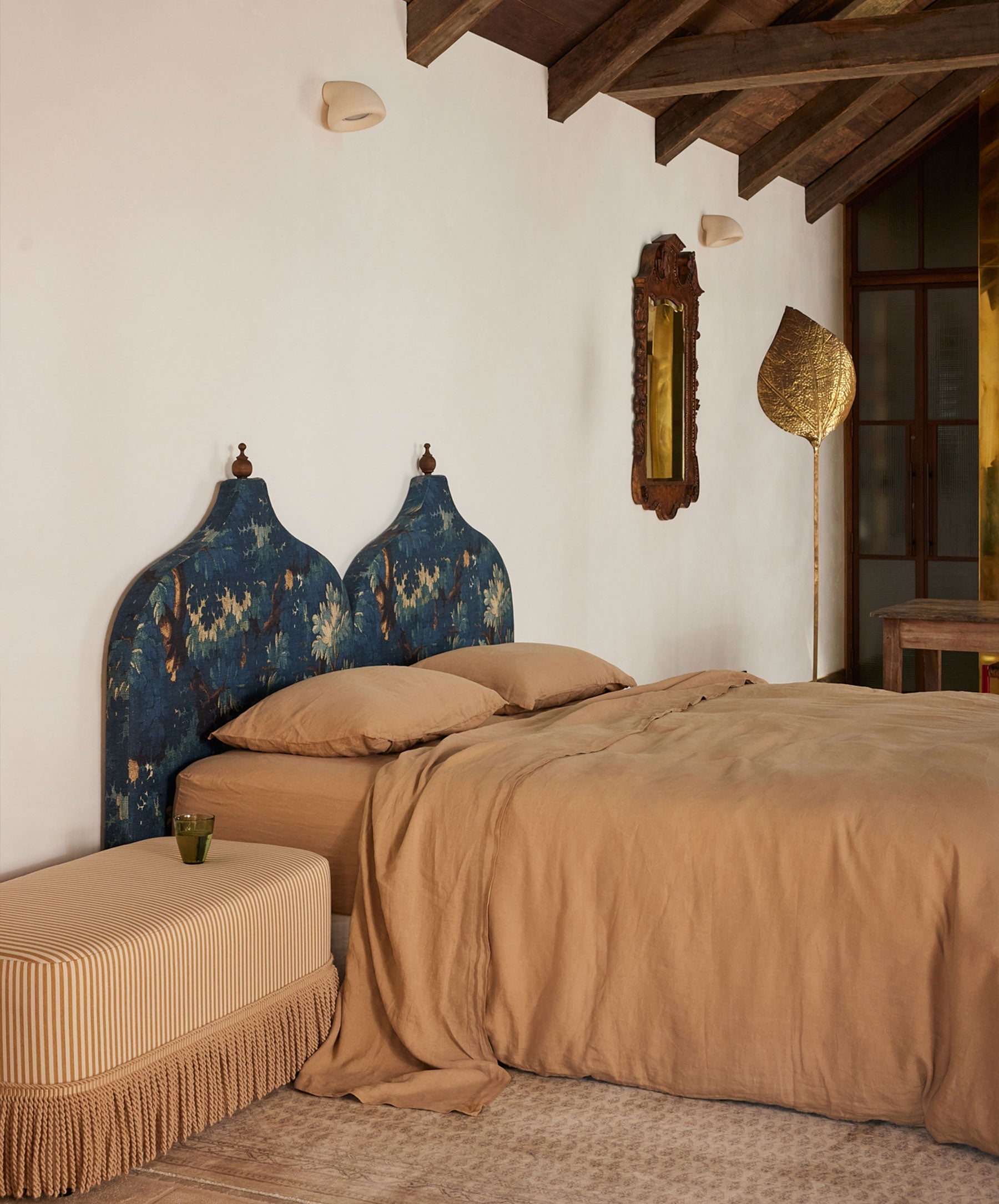 Linen Sheet Set with Pillowcases - Sand