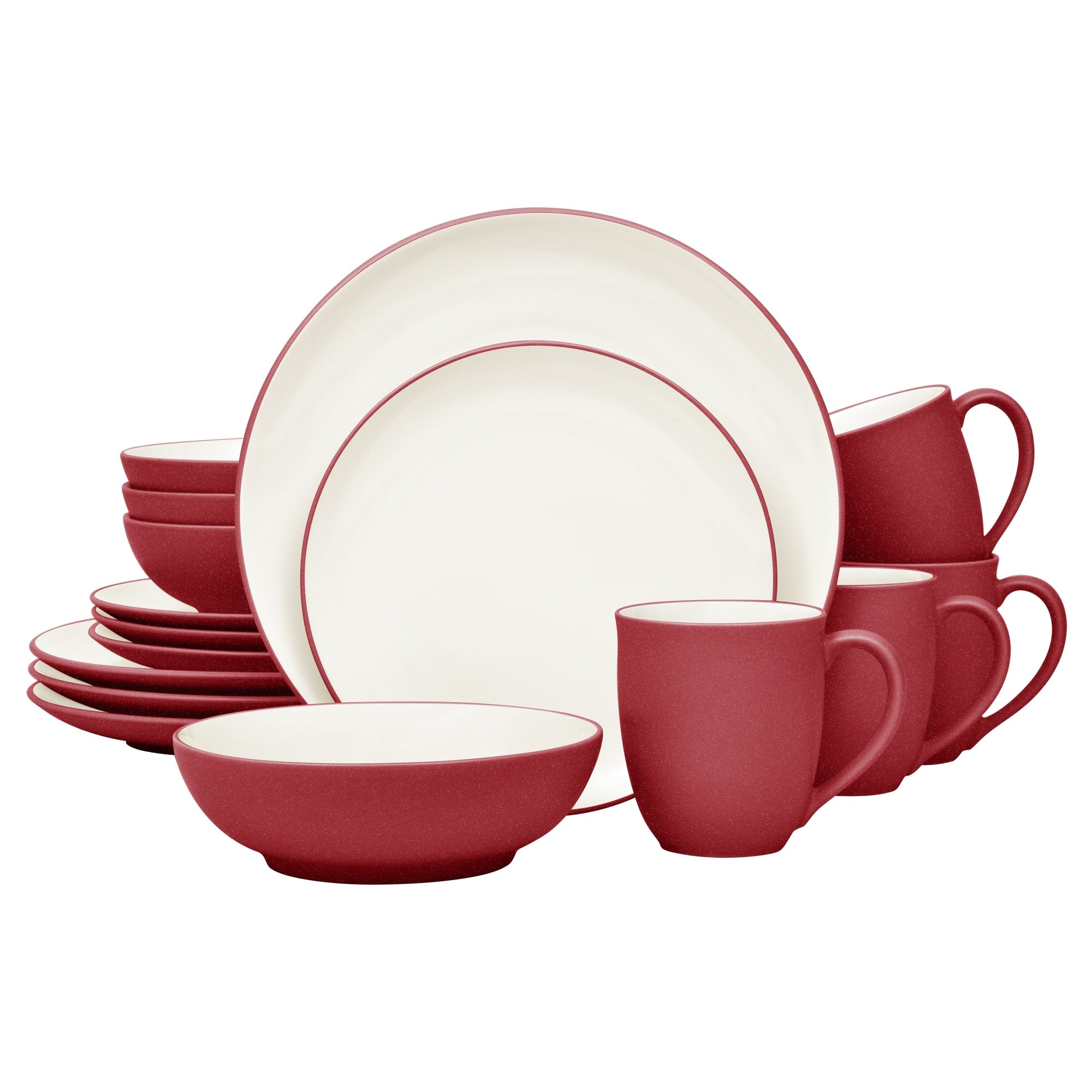 Noritake Colorwave 16-Piece Coupe Dinnerware Set, Service For 4