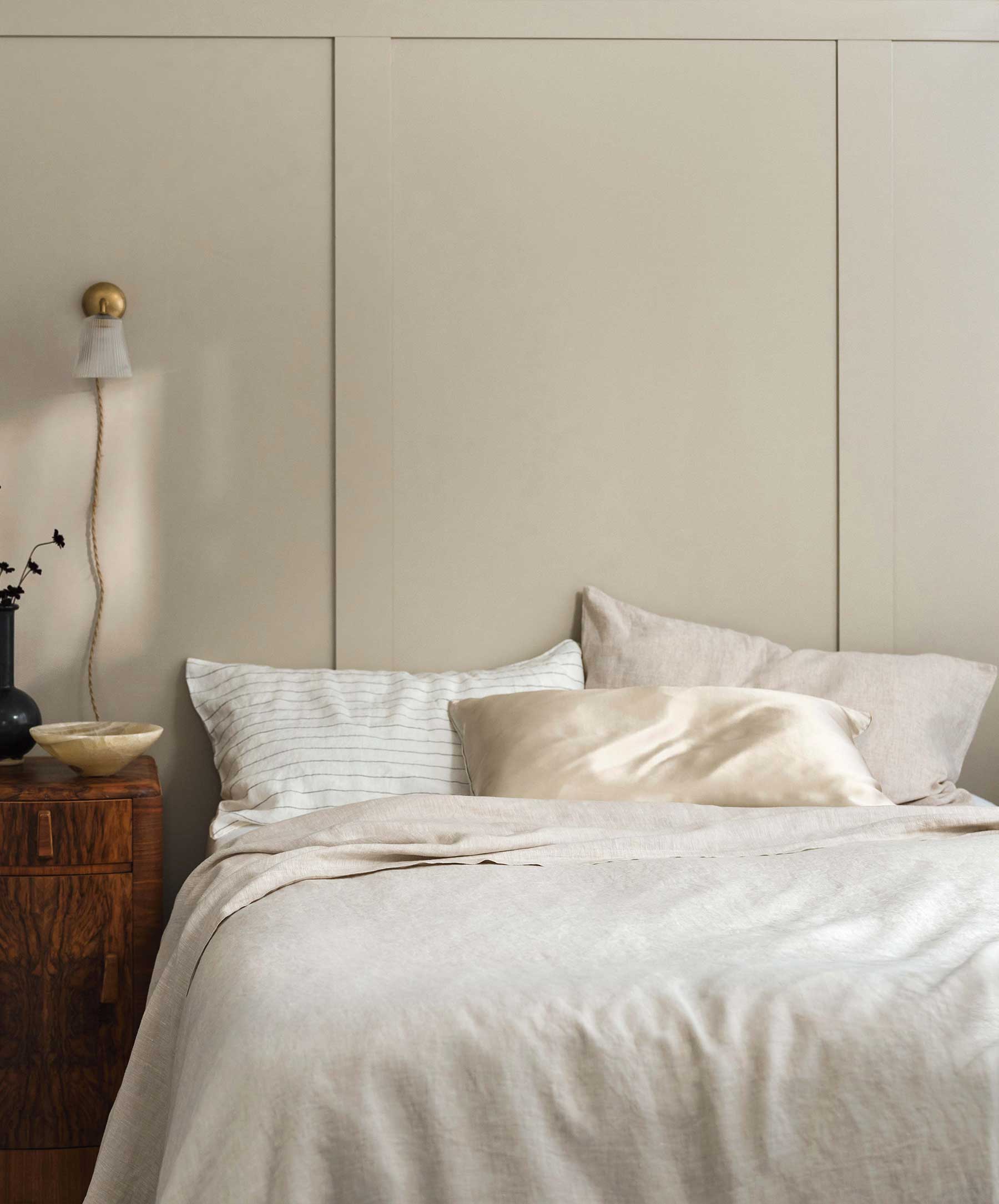 Set of 2 Linen Pillowcases - Natural