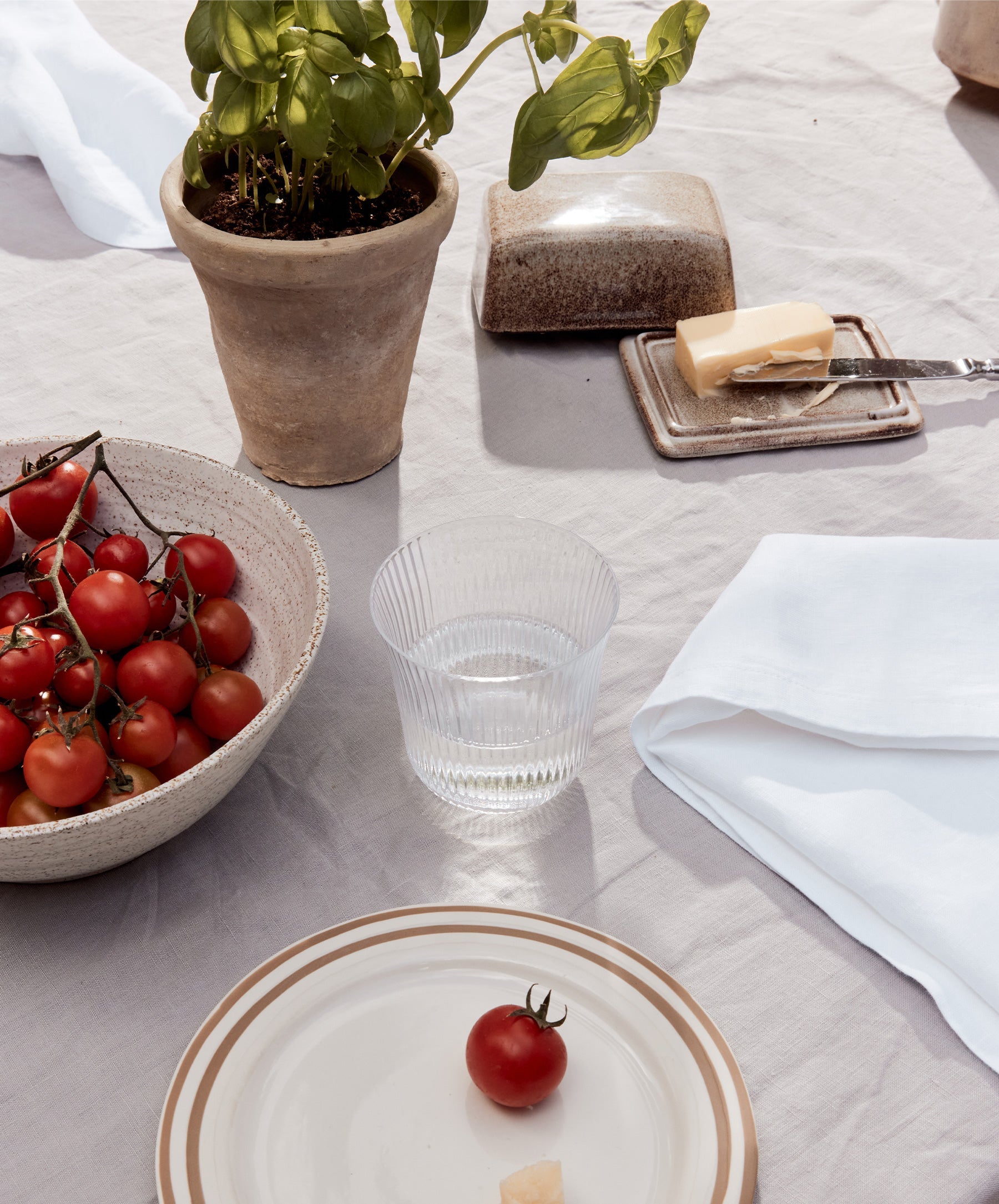 Dining Edit - Smoke & White