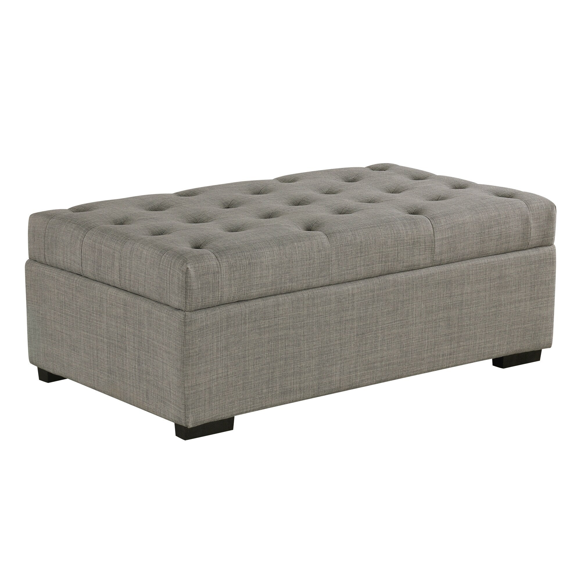 Folding Sofa Bed, 49.6 Ottoman with a Folding Sofa Bed, Convertible Ottoman Sleeper with Memory Mattress and Tufted Design
