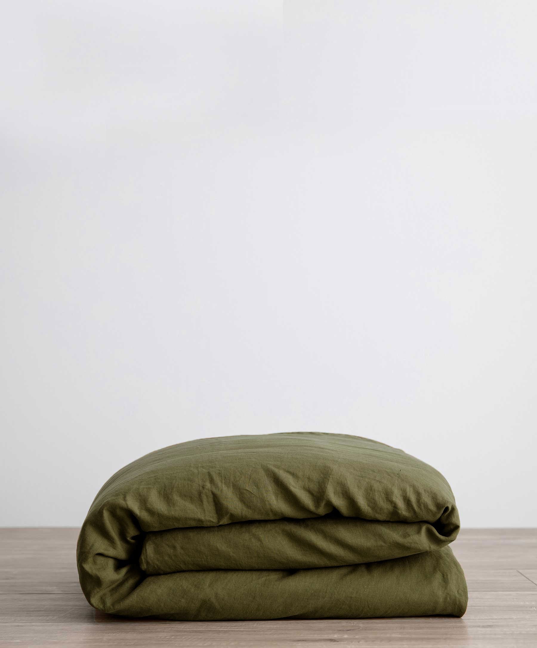 Linen Duvet Cover - Forest