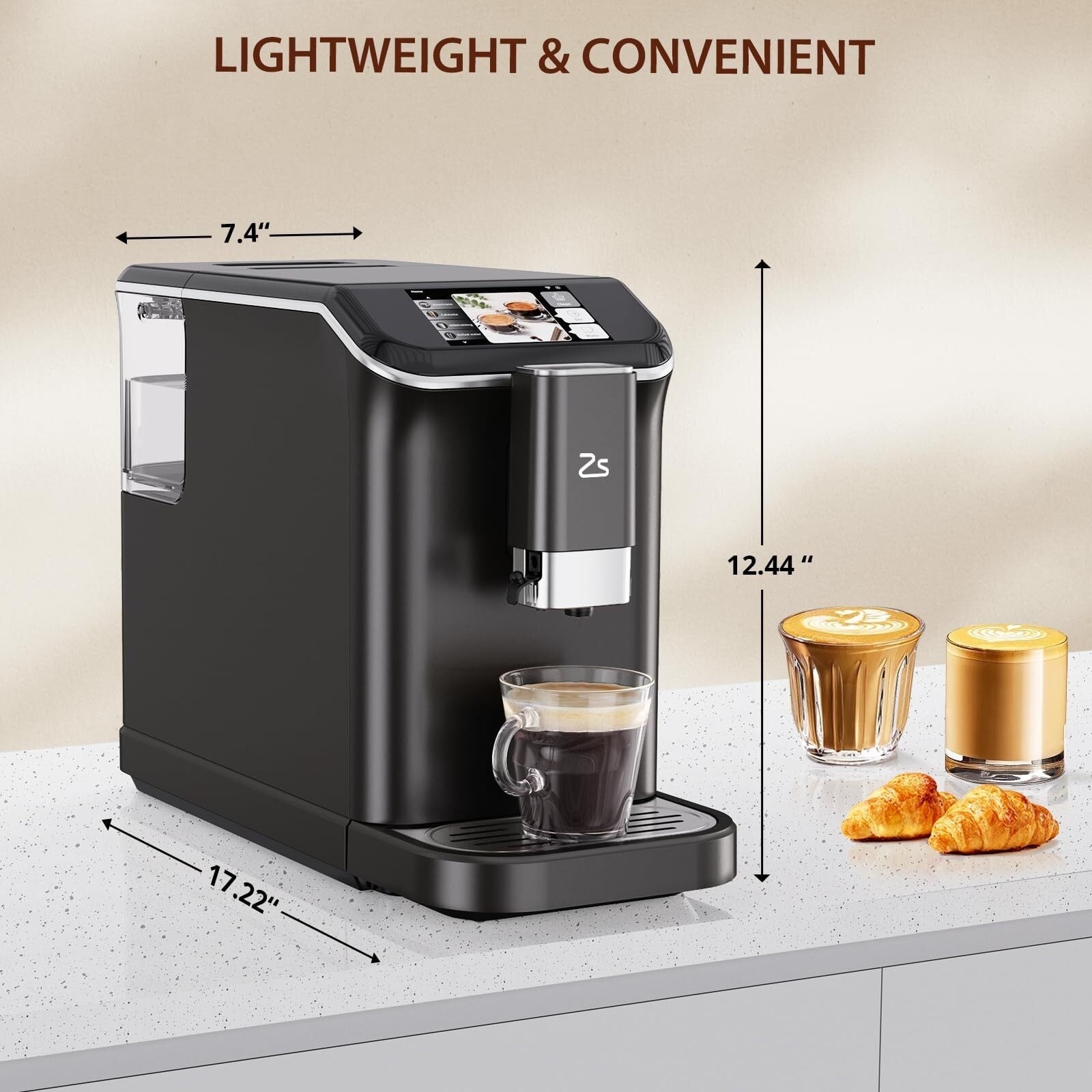 Fully Automatic Espresso Machine with Automatic Milk Frother
