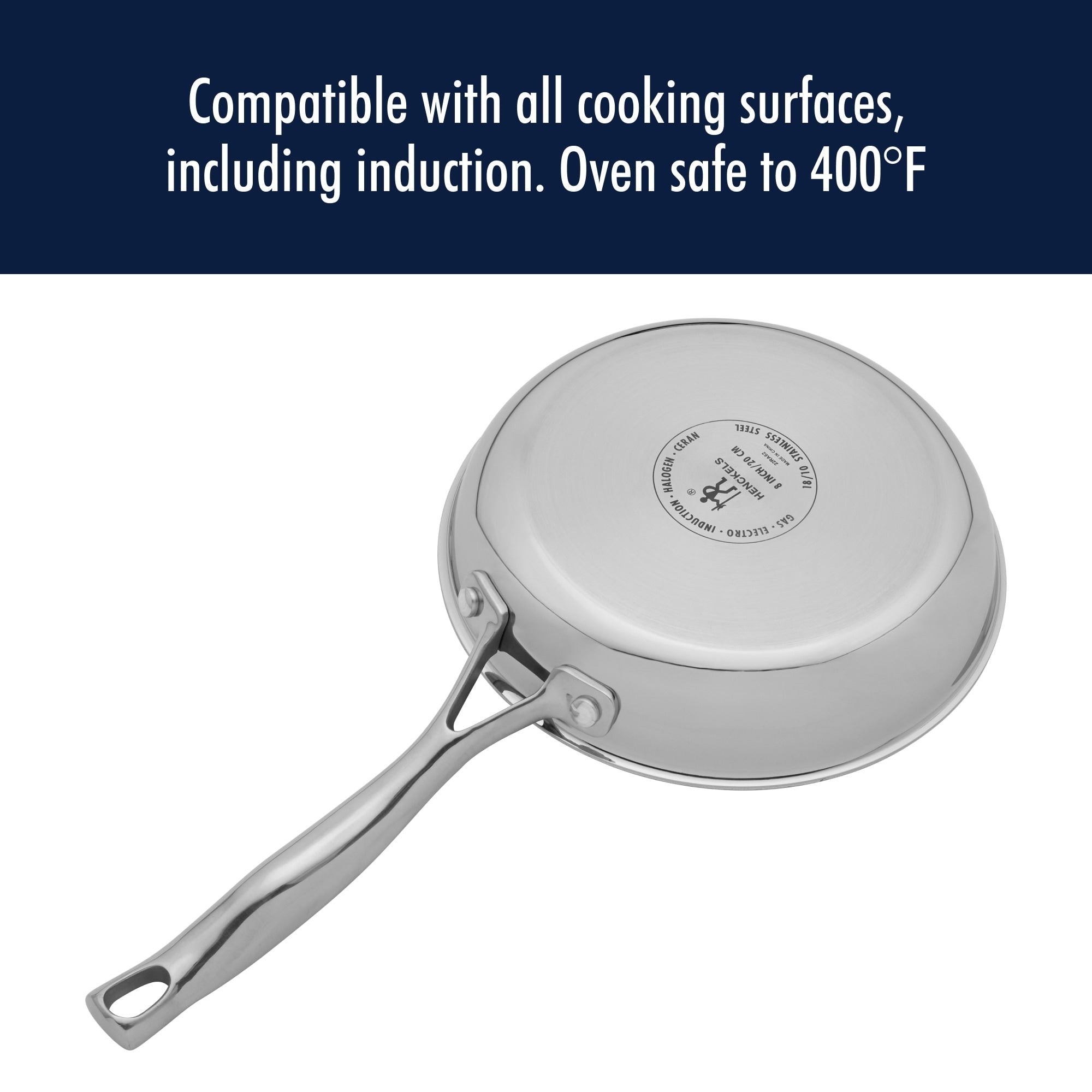 Henckels Clad H3 10-pc Stainless Steel Cookware Set