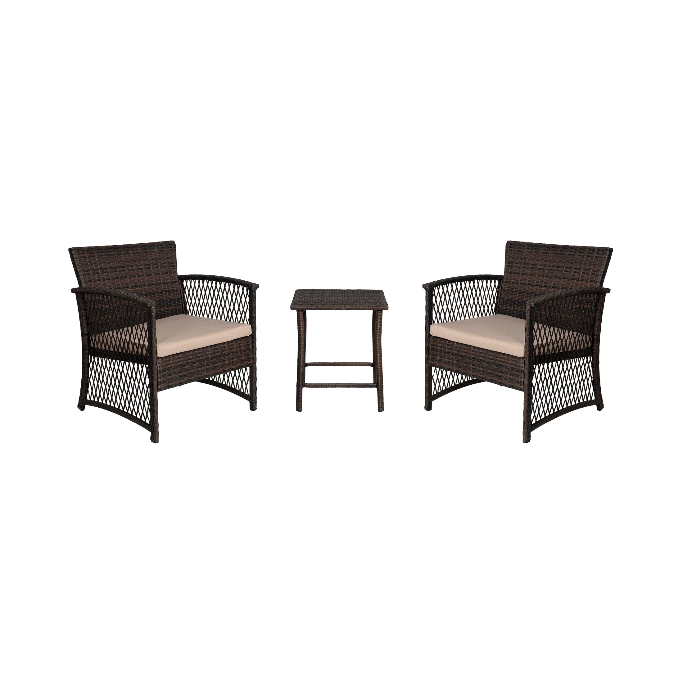 Heritage Outdoor 3-piece Wicker Bistro Patio Set