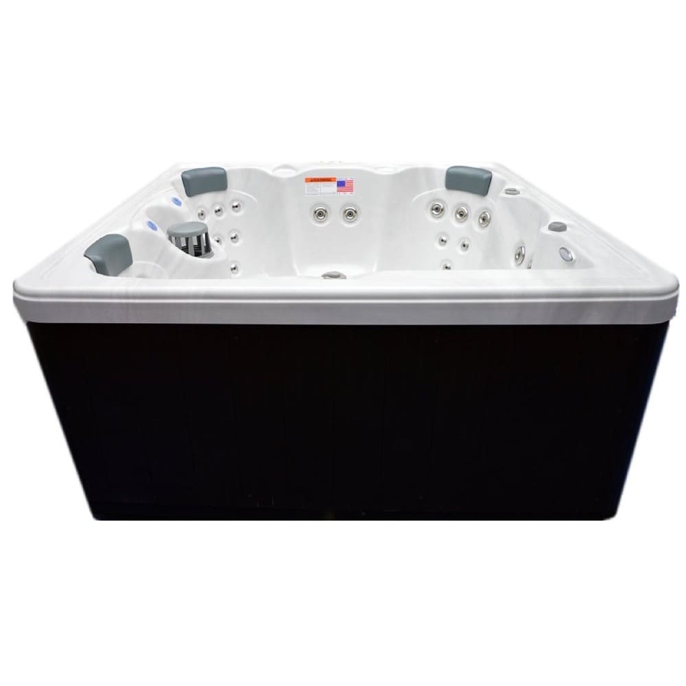 Home and Garden 5-person 51-jet Spa with Stainless Jets and Ozone - 80x80x34