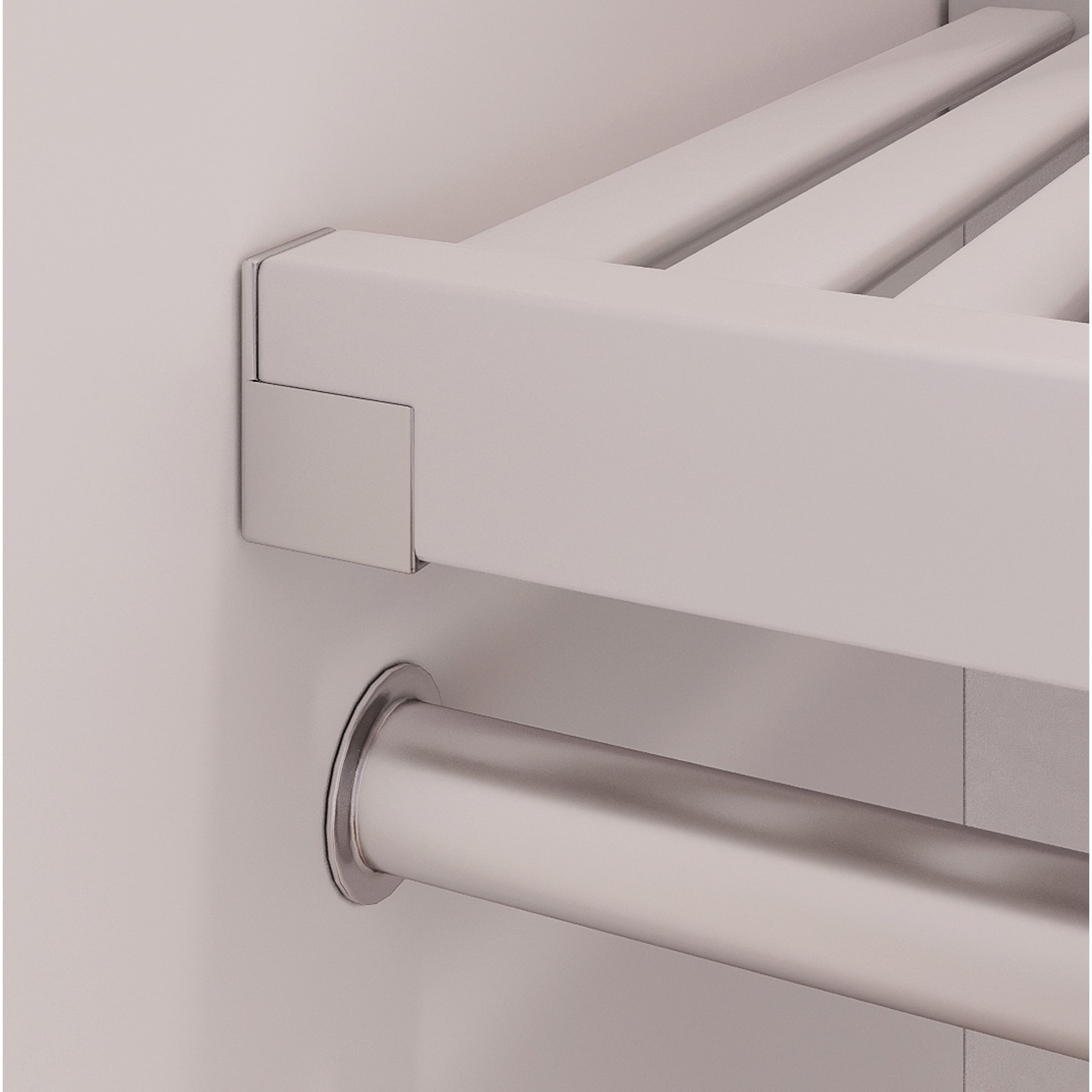 John Louis Home Solid Wood Reach-In Closet System White