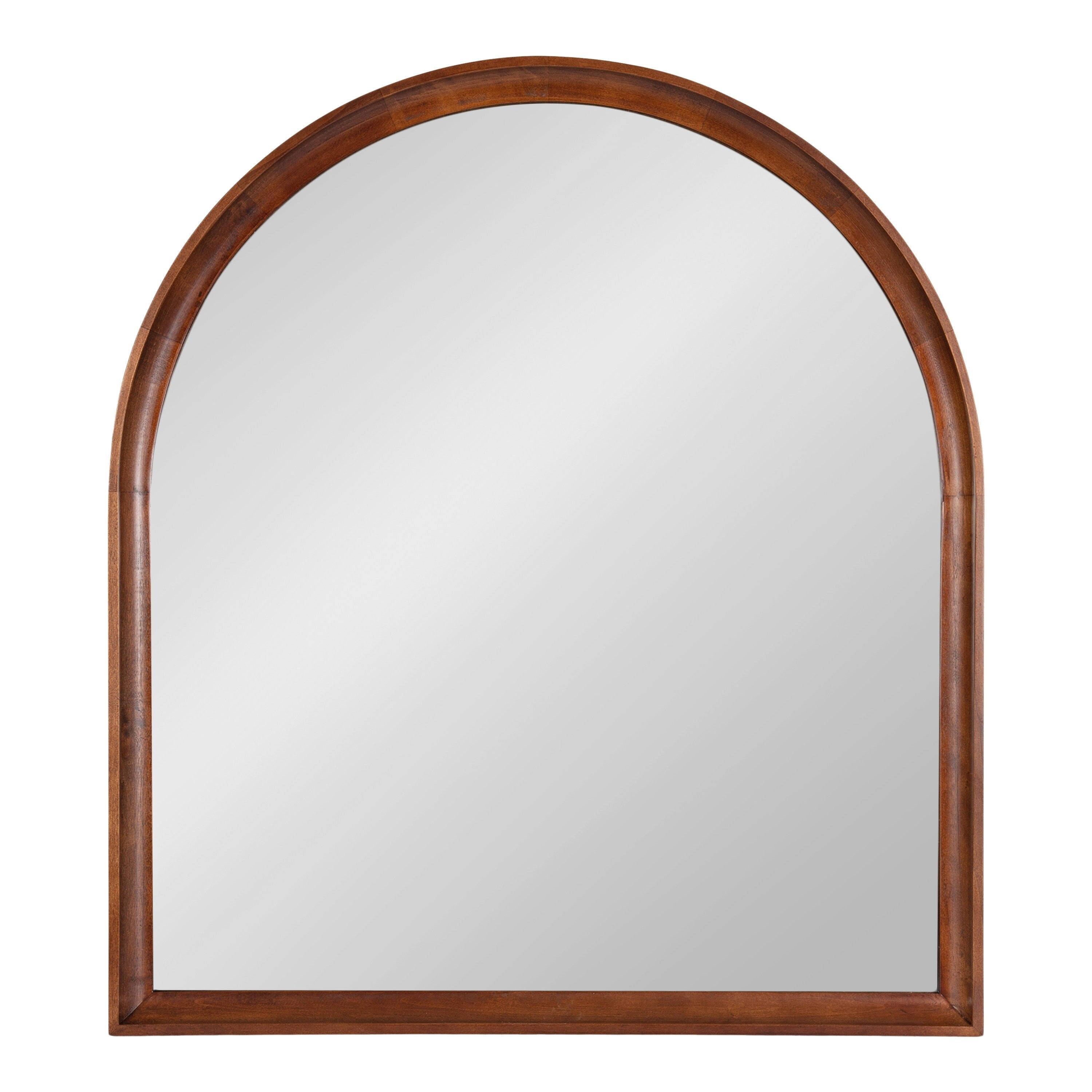 Kate and Laurel Hatherleigh Arch Wood Wall Mirror