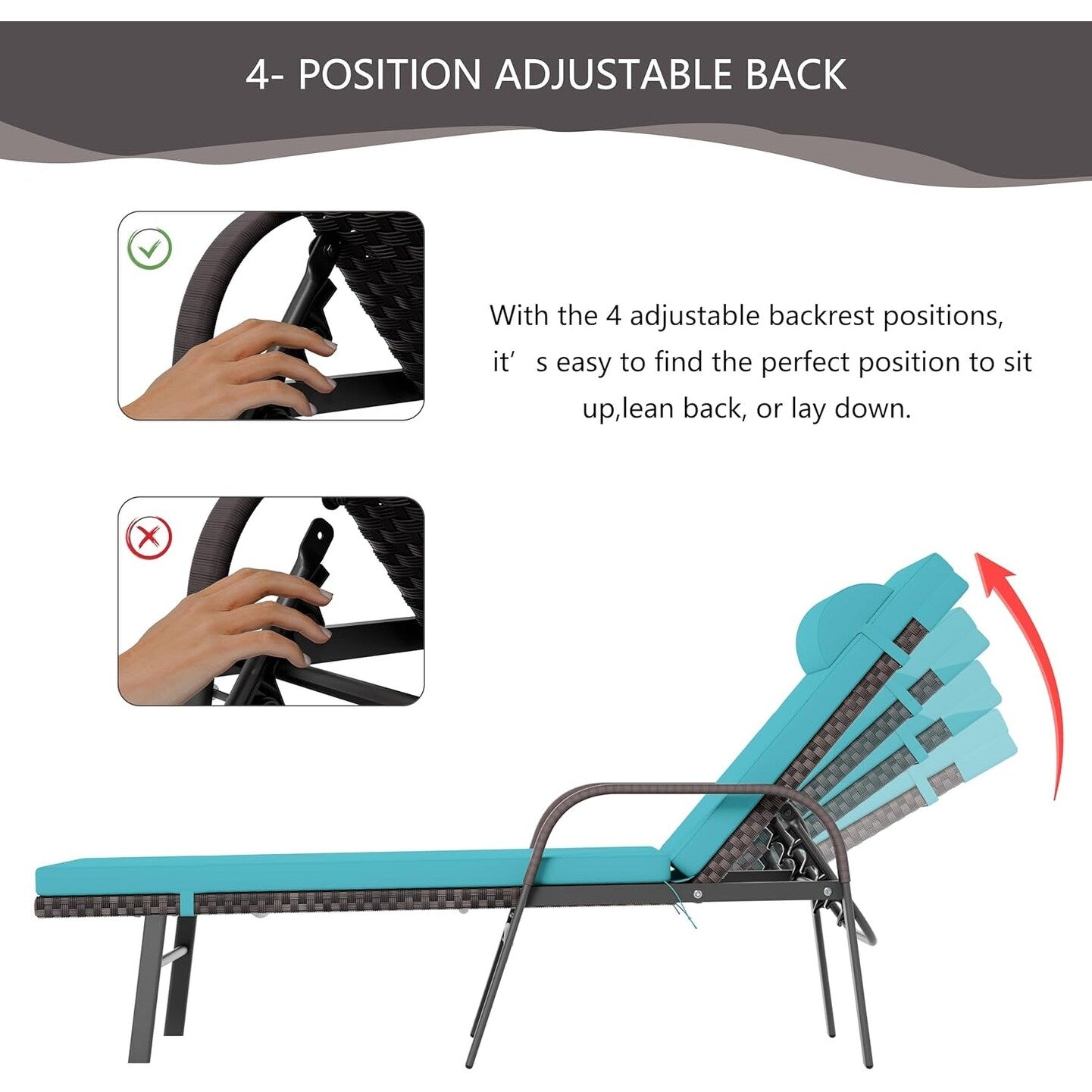 Kullavik 3-PiecesOutdoor Chaise Lounge Set