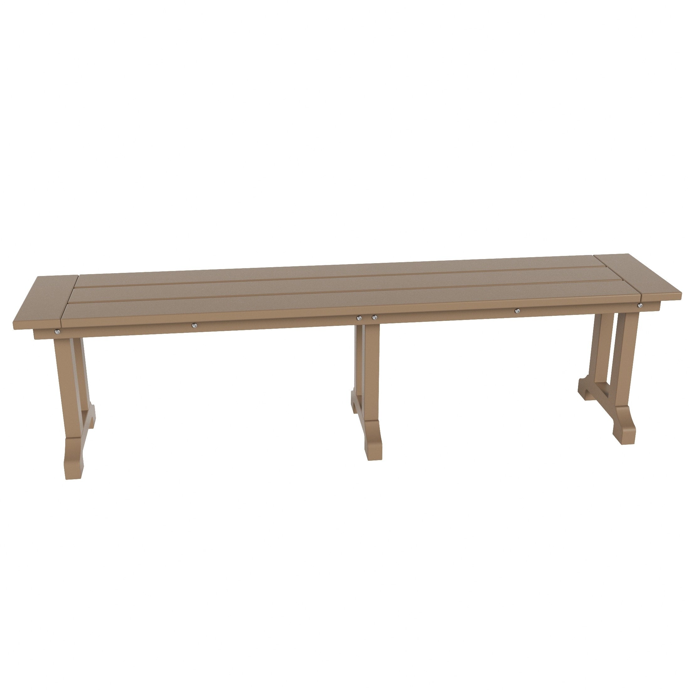 Polytrends Laguna Hdpe All Weather Outdoor Patio 65 Bench