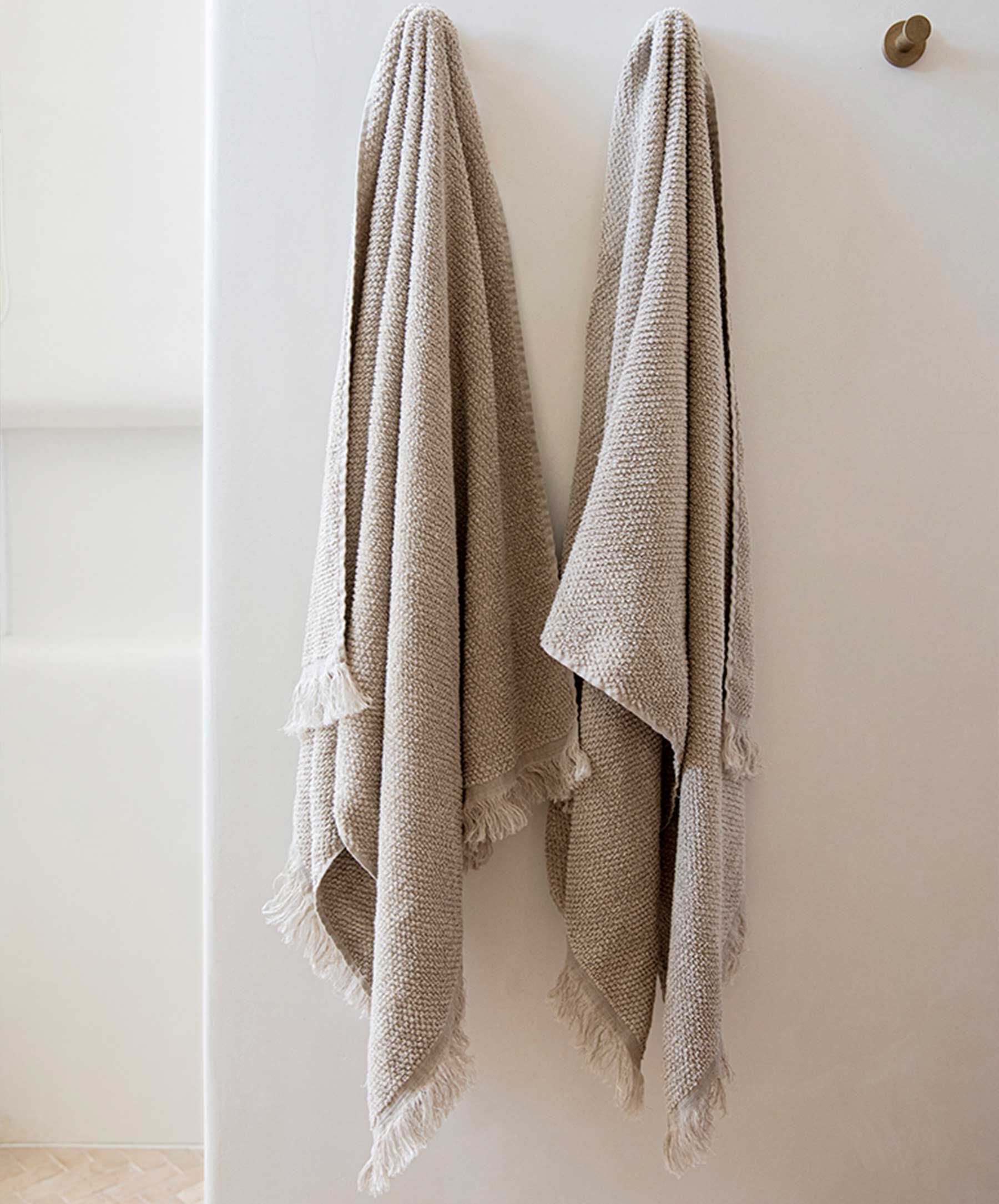 Pure Linen Bath Towel - Natural
