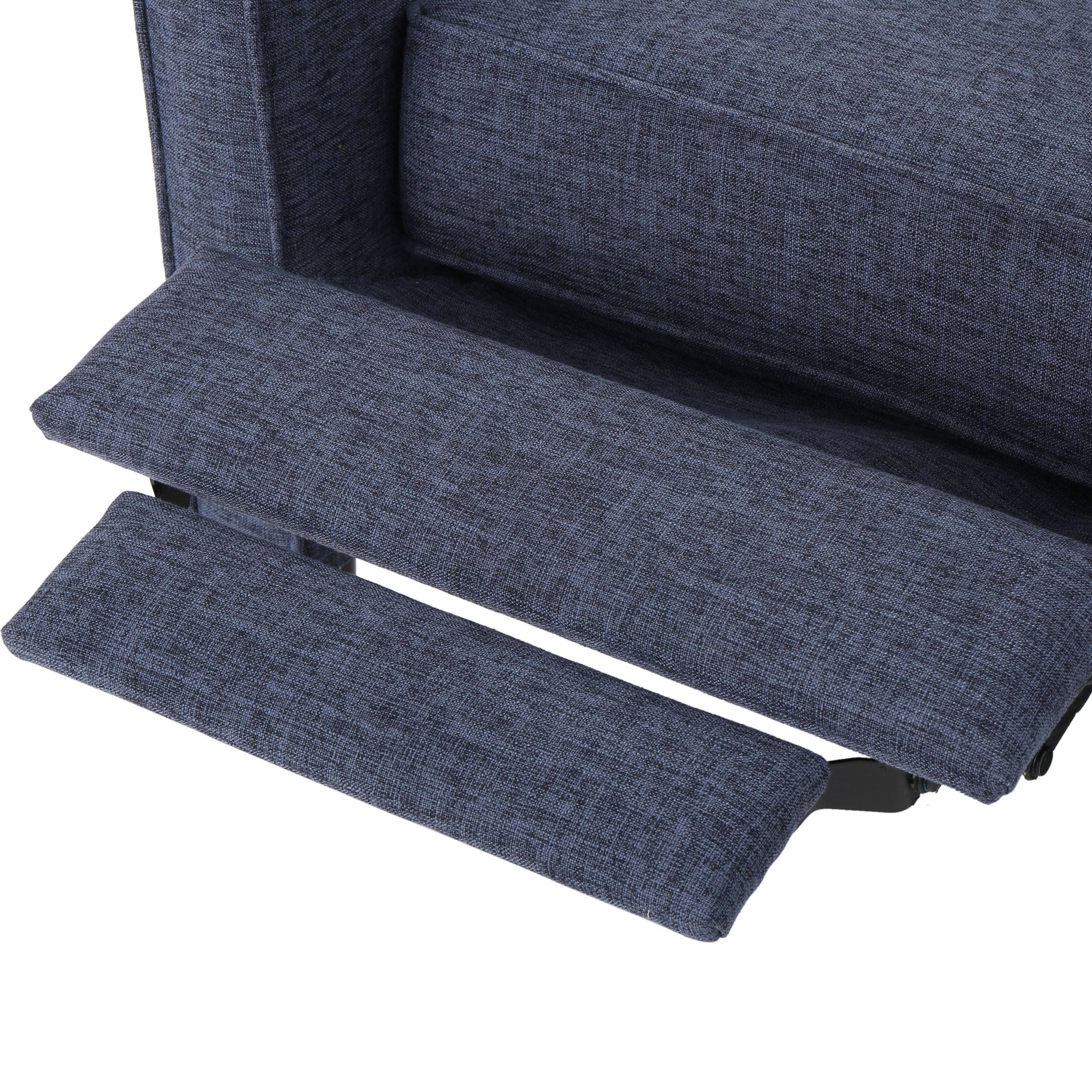 Mervynn Button Tufted Recliner (Set of 2) by Christopher Knight Home