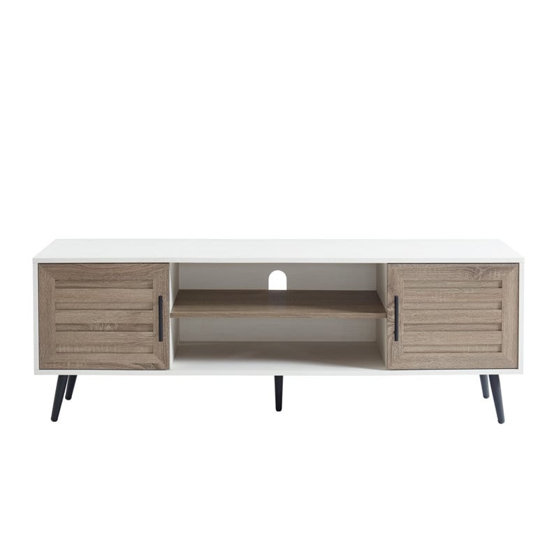 Mid-Century Modern TV Stand For TVs Up To 70 Entertainment Center Media Console - 20.5'' H X 59'' W X 15.5'' D