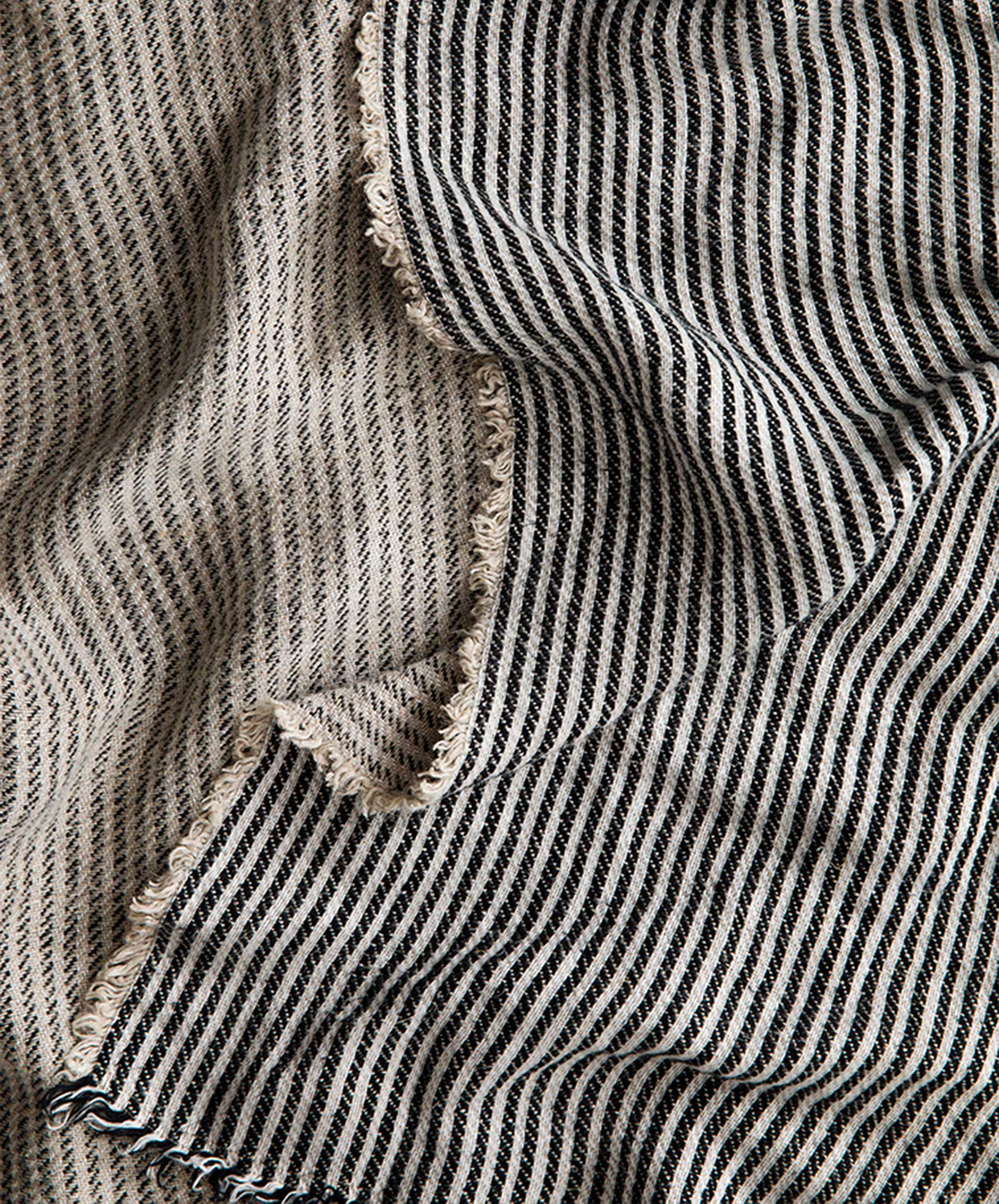 Mira Linen Throw - Ellis Stripe