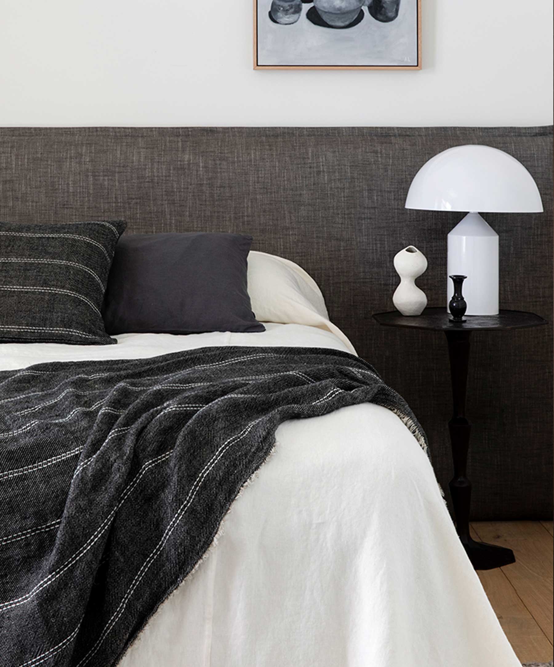 Mira Linen Throw - Rafa