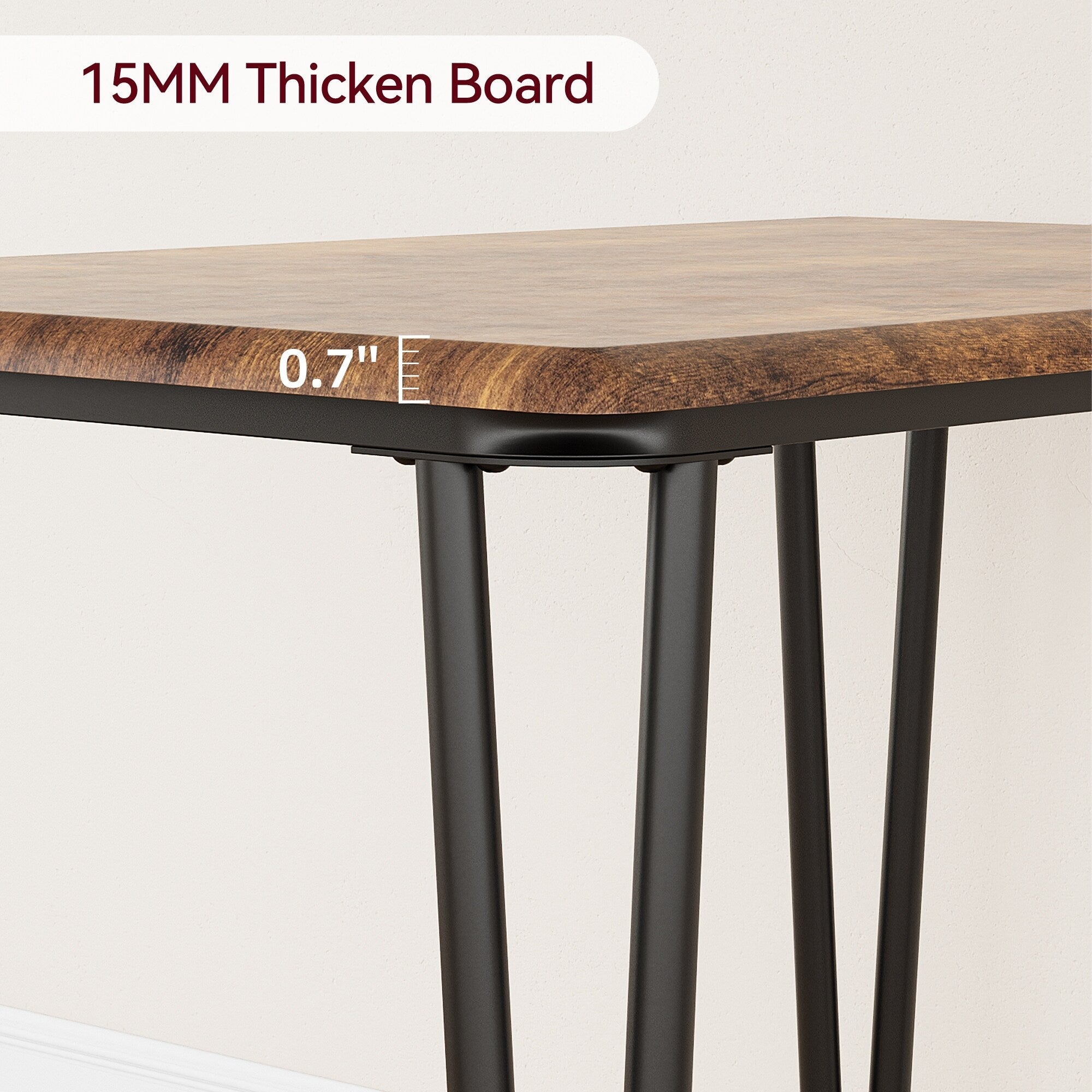 Modern kitchen Dinner Table Set for Dining Room - 3-Piece