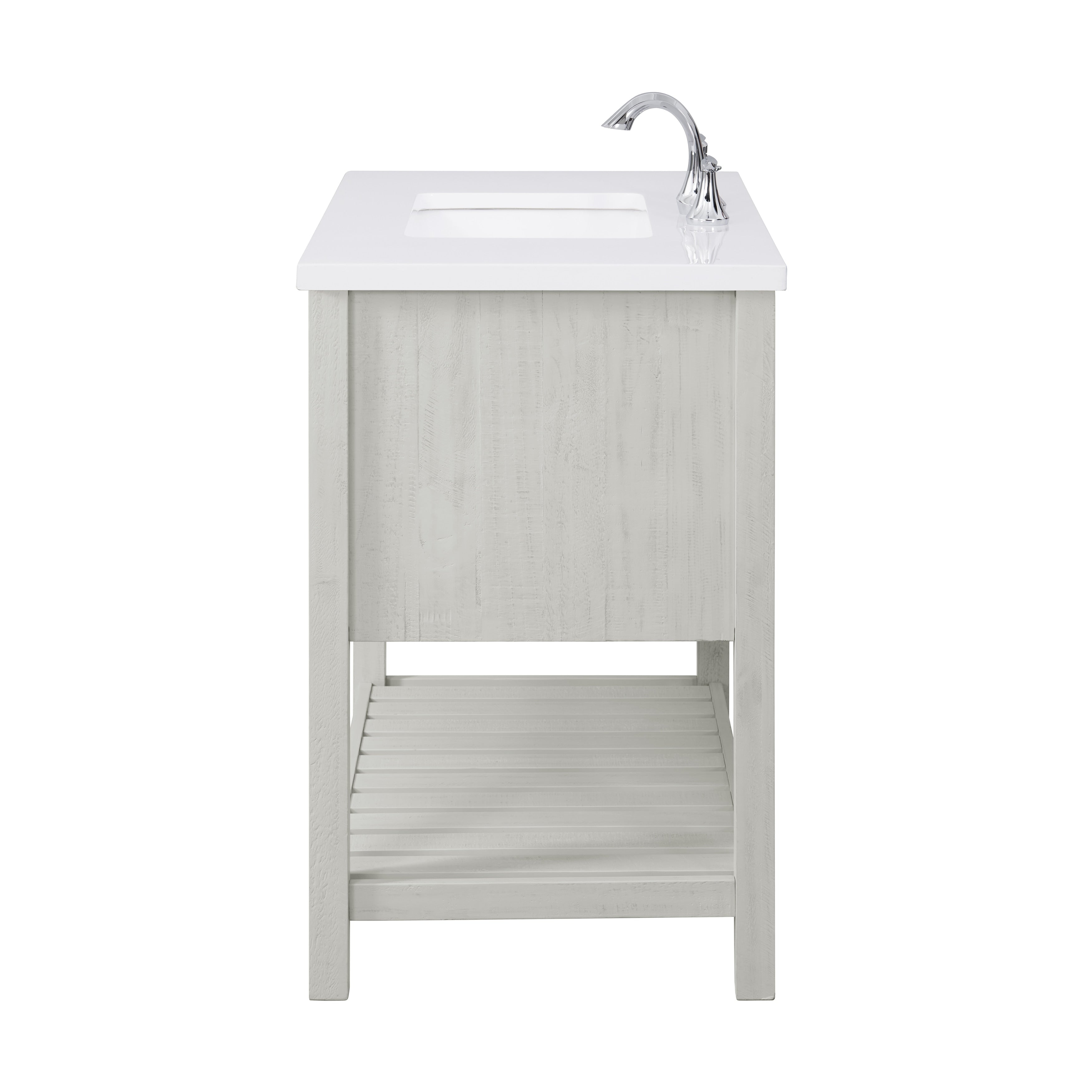 Monterey 37 Farmhouse Single Bathroom Vanity with Top