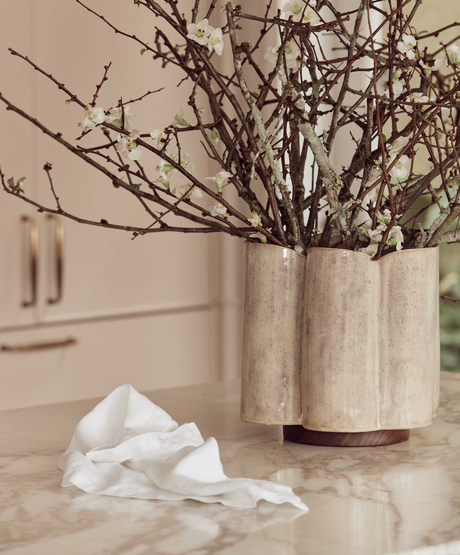 Linen Table Napkins - White