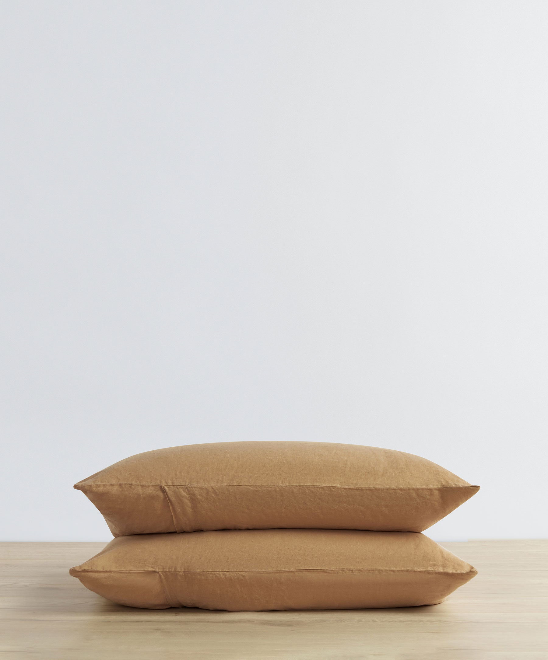 Set of 2 Linen Pillowcases - Sand