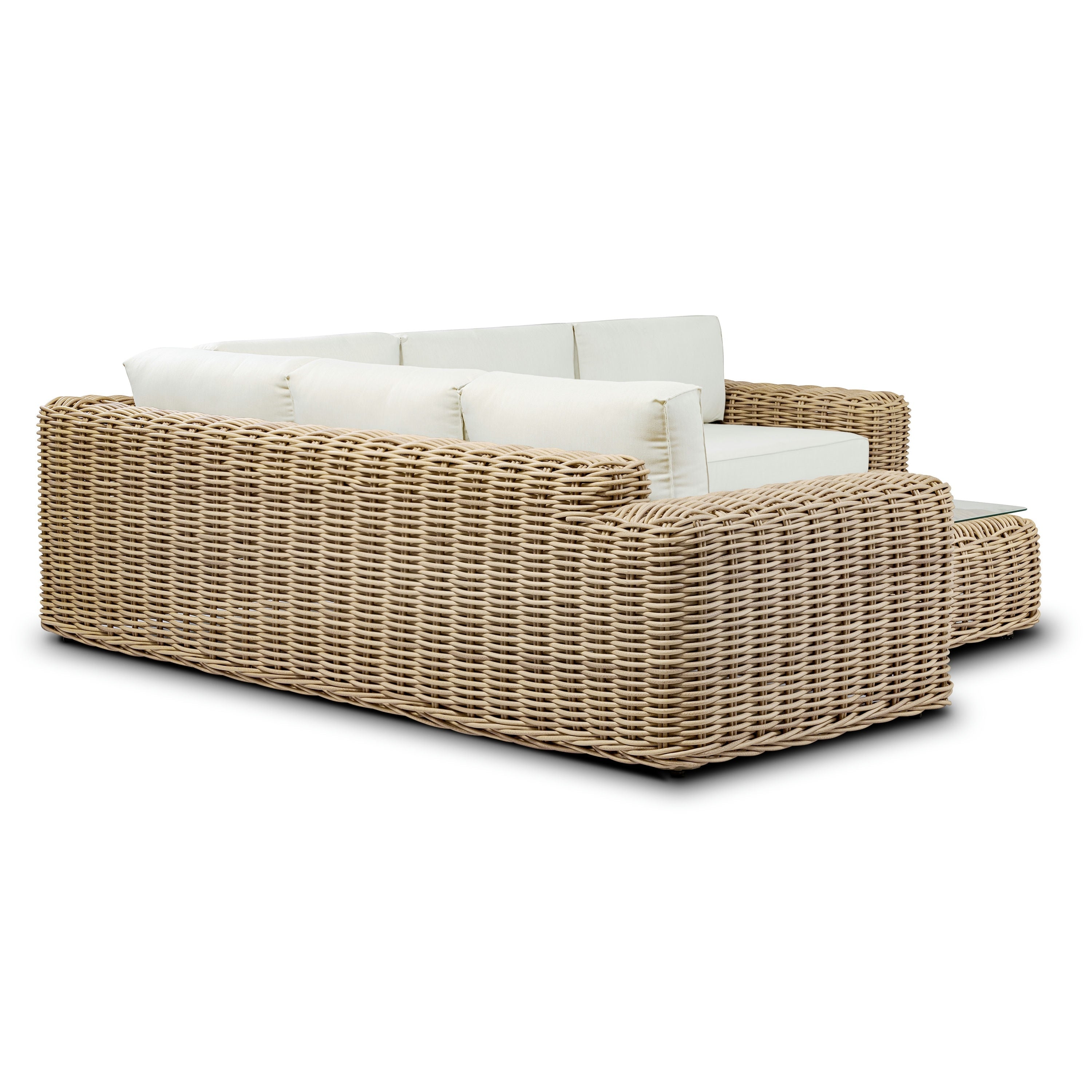 Poly & Bark Puglia Outdoor/Patio Corner Sectional Set with Coffee Table